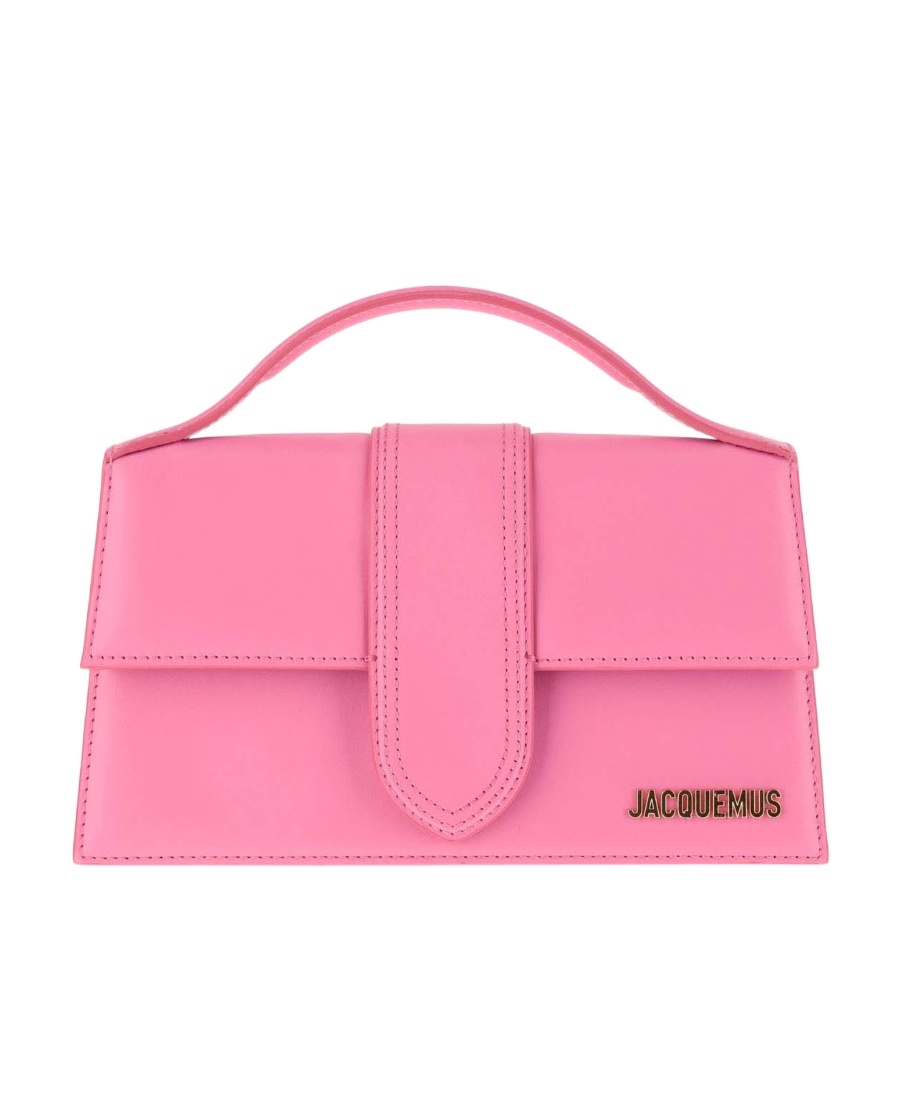Jacquemus Le Grand Bambino Leather Bag In Pink