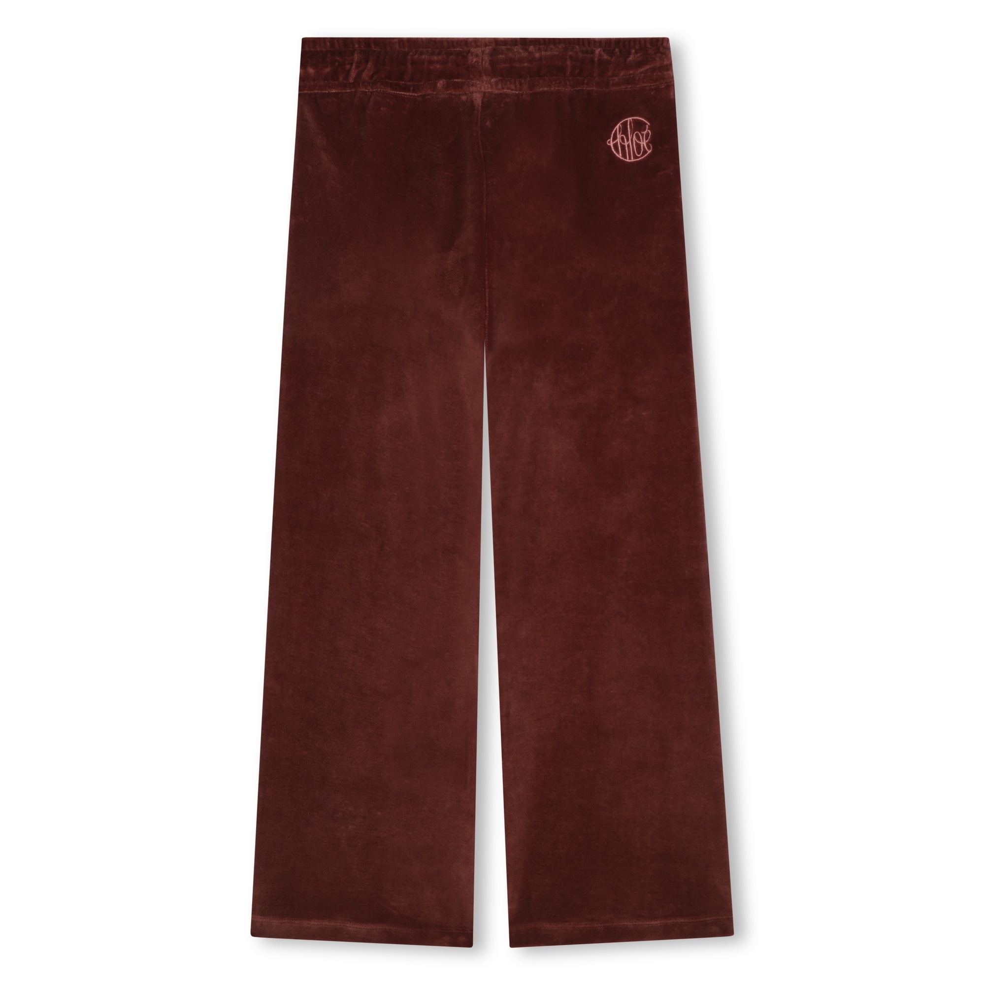 Chloé Drawstring Trousers In Brown