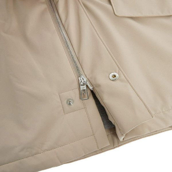 Loro Piana Linen And Silk-blend Field Jacket In Shabei Color