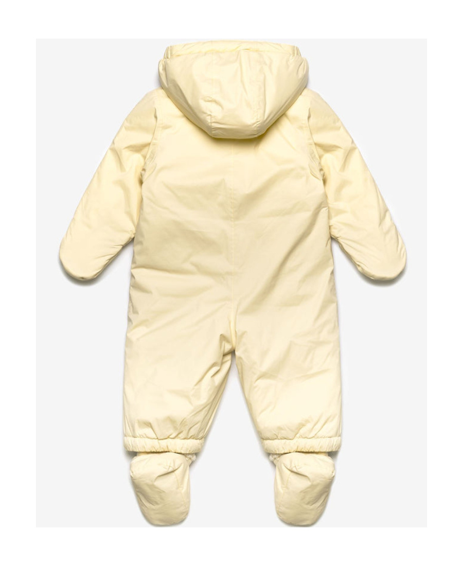 K-way Hooded Jumpsuit In Nude
