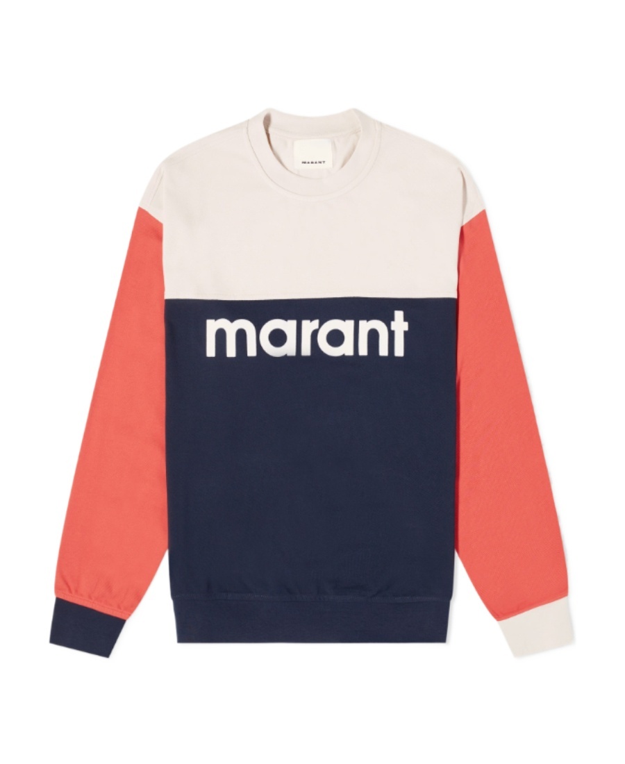 Isabel Marant Round-necked Sweater In Blue