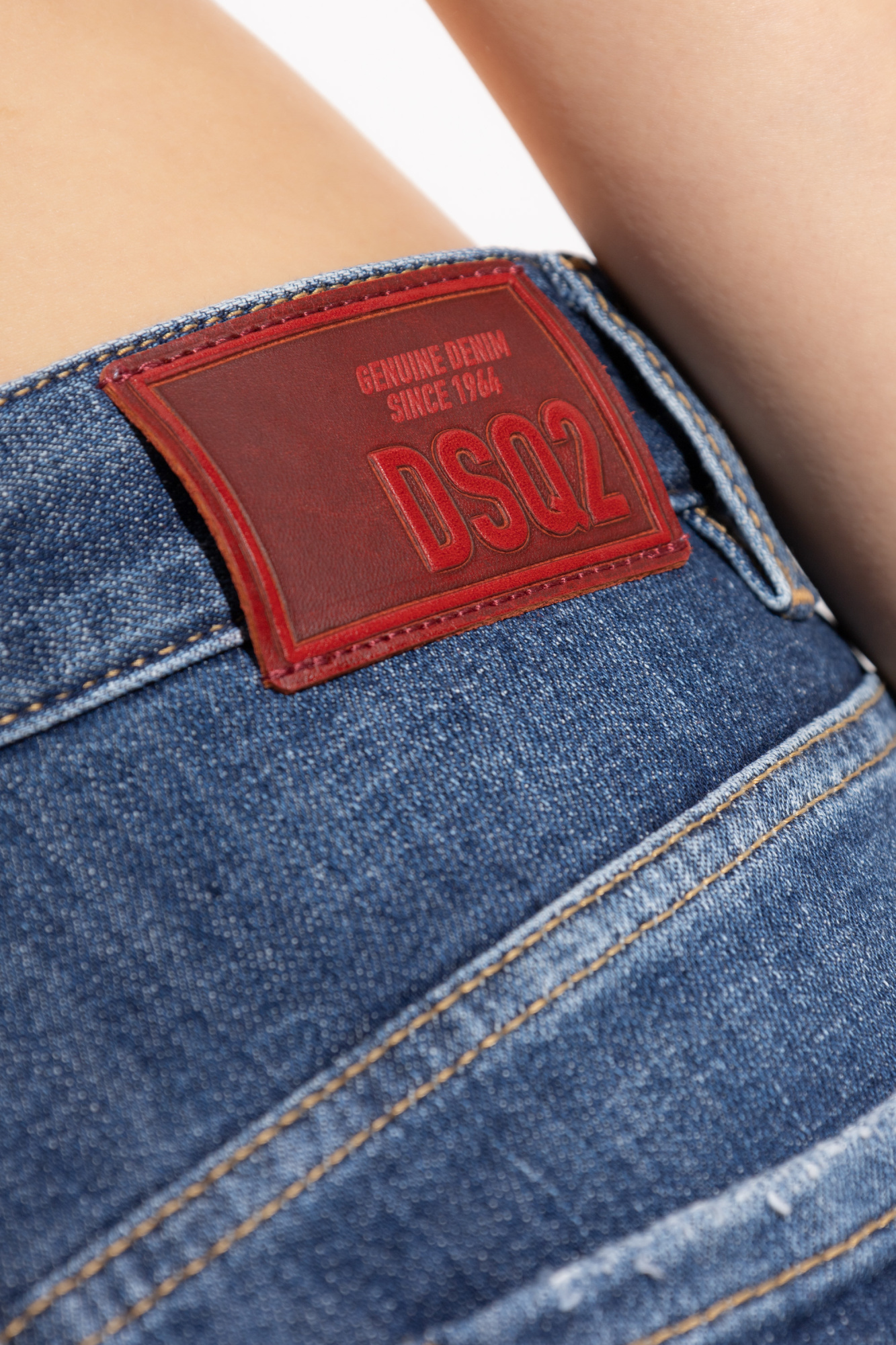 DSQUARED2 STRAIGHT-LEG JEANS
