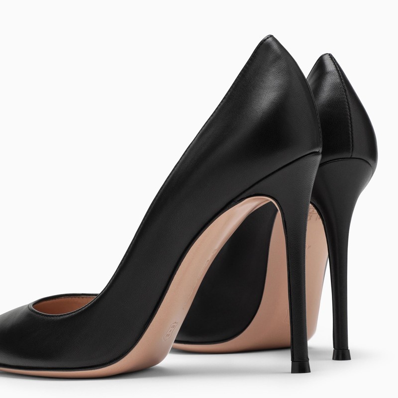 Gianvito Rossi Gianvito 105 Camoscio High Heel Pumps In Black