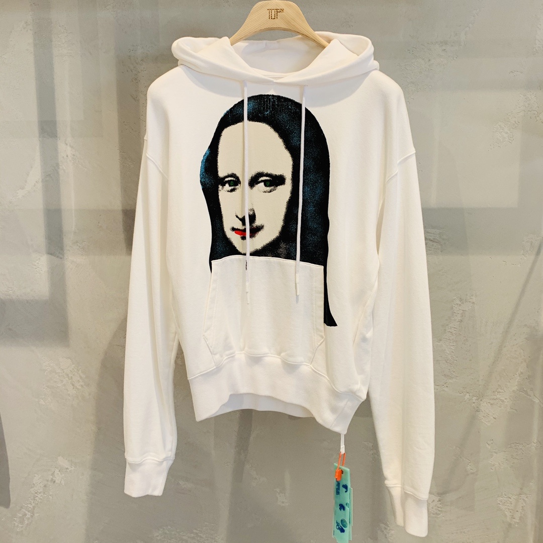 Off-white Fw20 Printing Pullover Men White