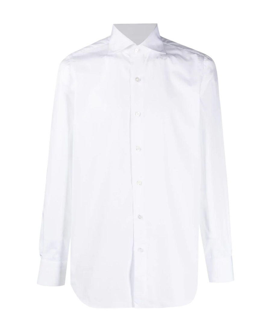 FINAMORE 1925 NAPOLI SPREAD COLLAR SHIRT