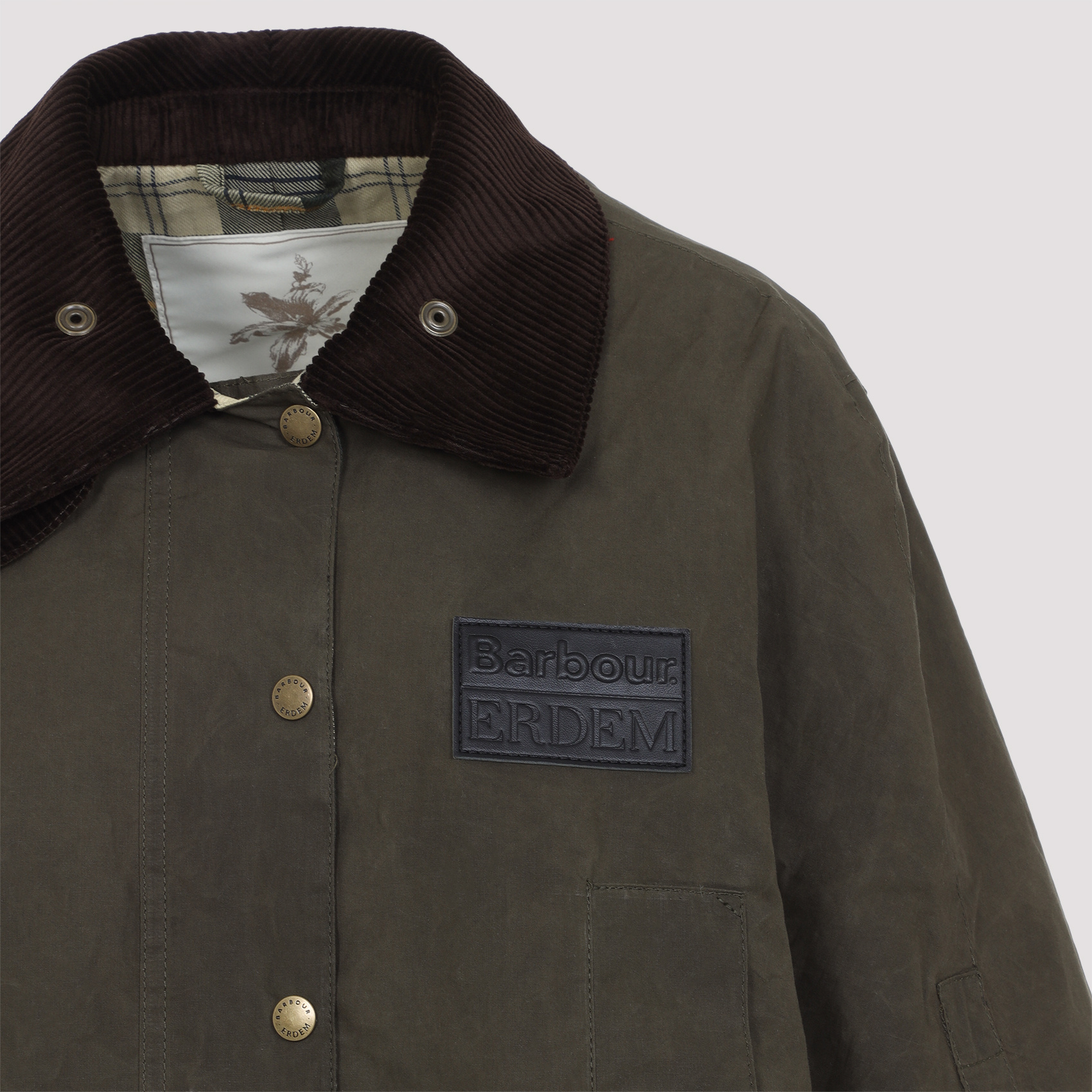 Barbour Long-sleeved Double-sided Casual Jacket In Black