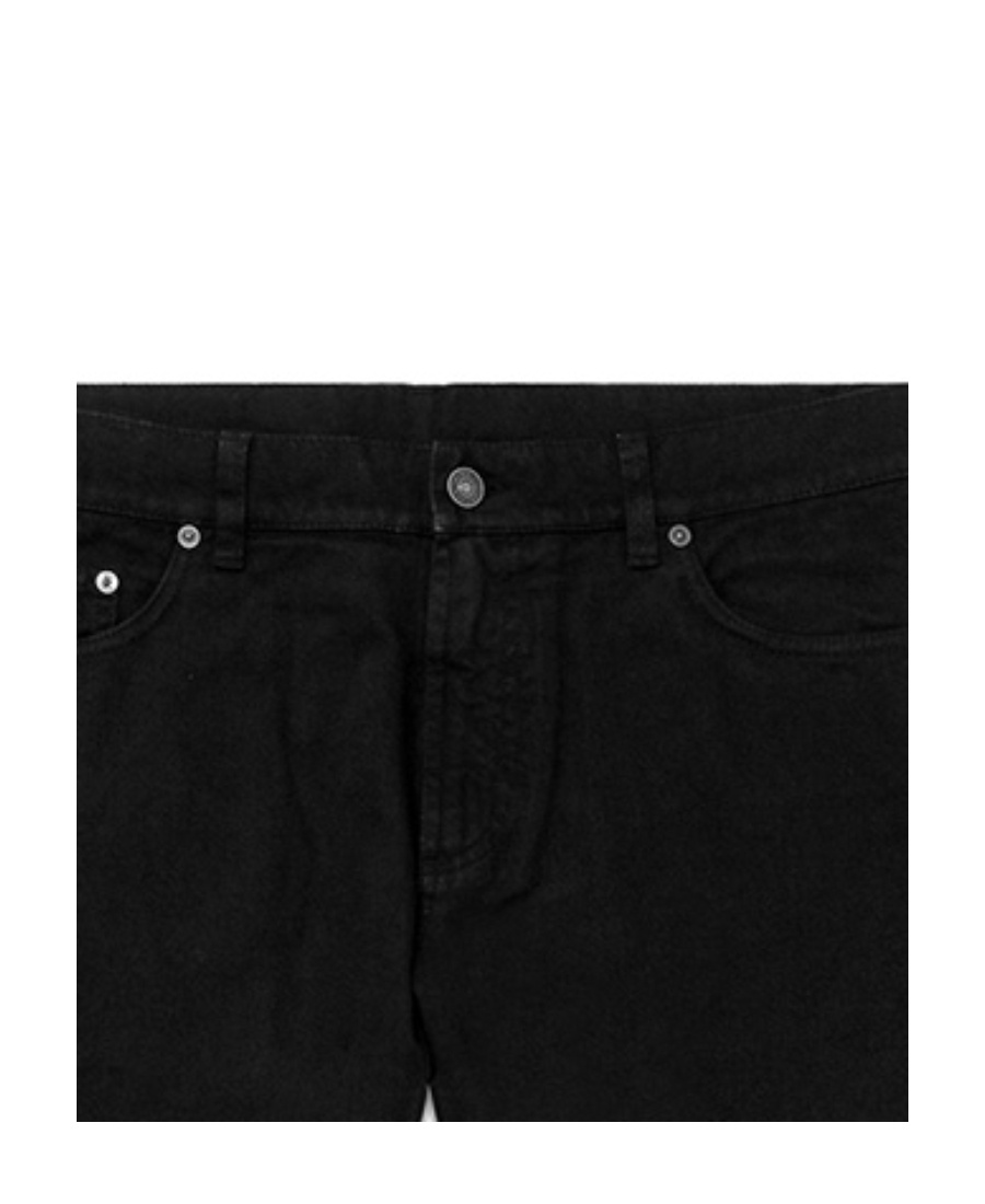 Ferragamo Straight Jeans In Black