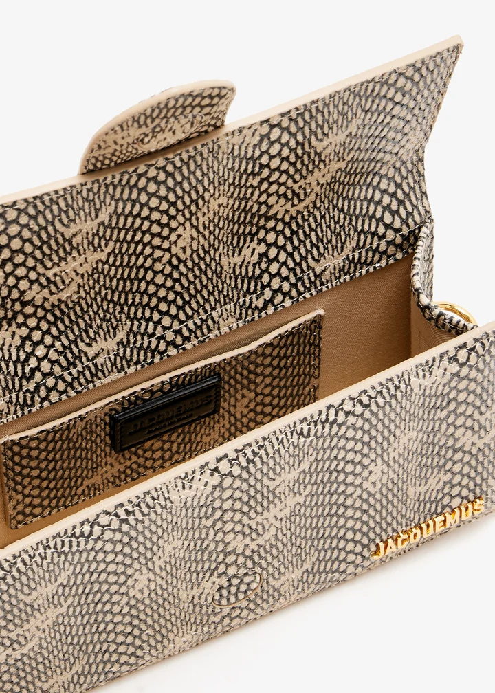 Jacquemus Flap Shoulder Bag In Brown