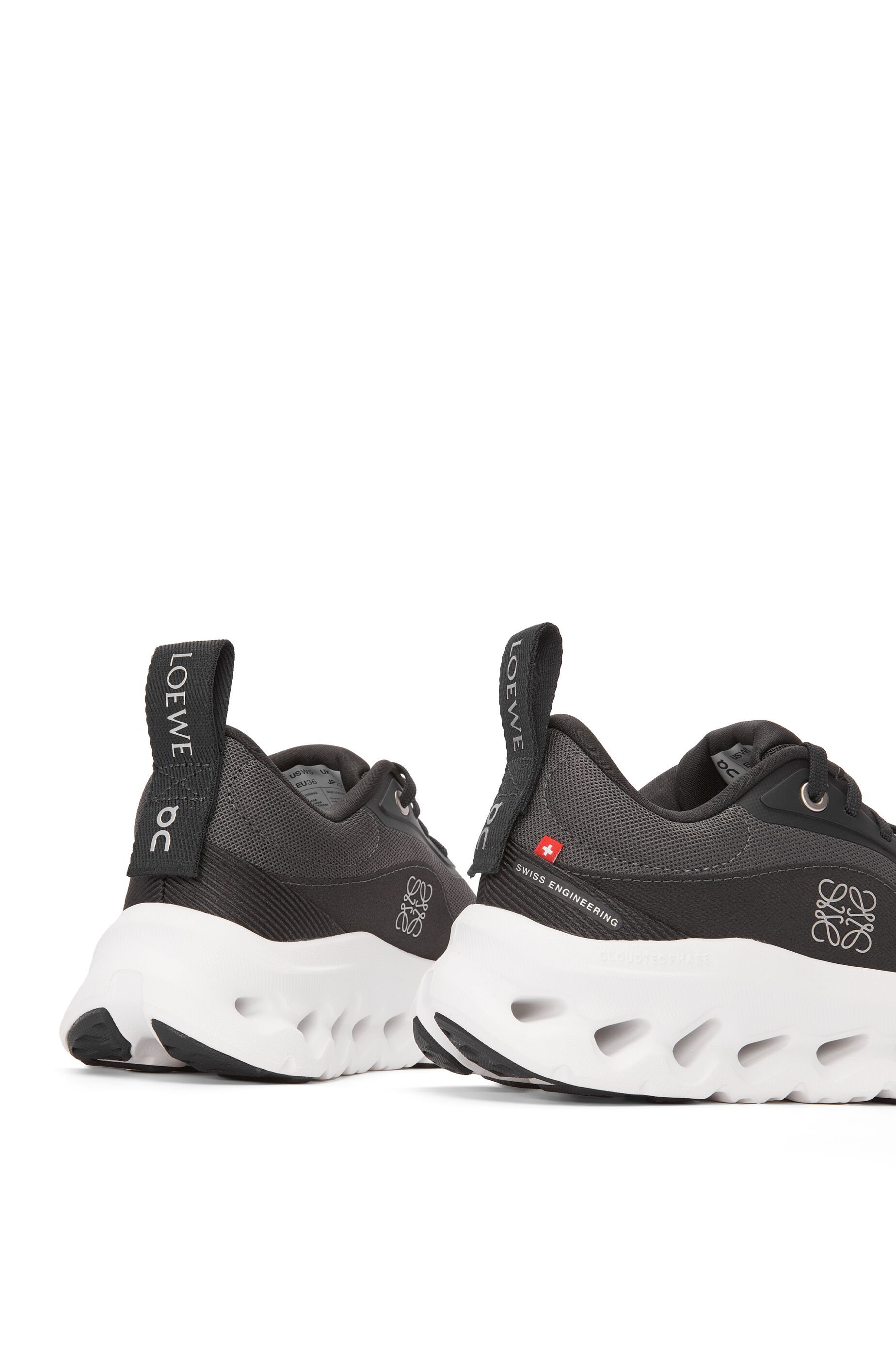 Loewe X On Cloudtilt Colorblock Runner Sneakers In Black