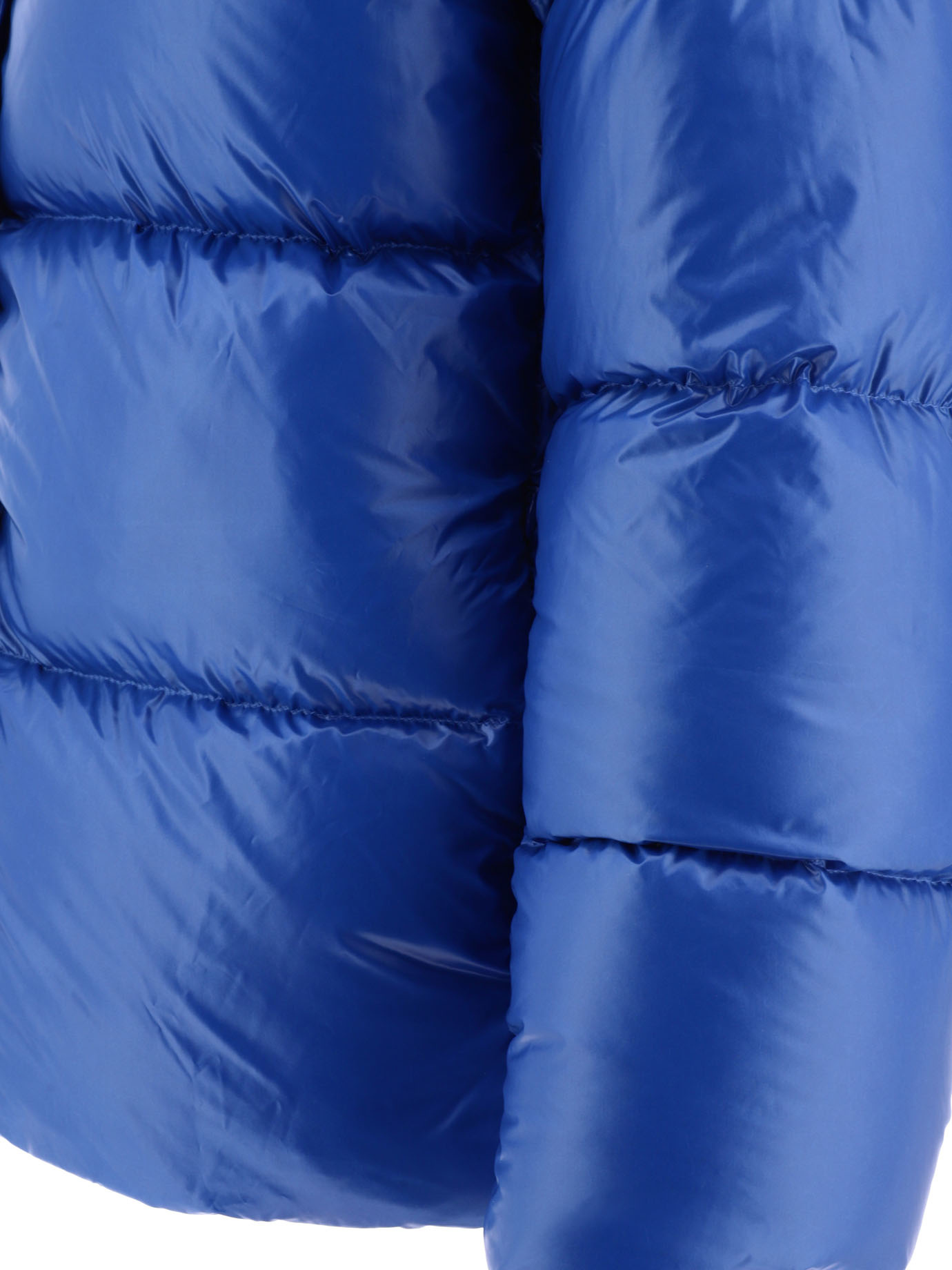 Aspesi Hooded Quilted Jacket Elasticated Cuffs