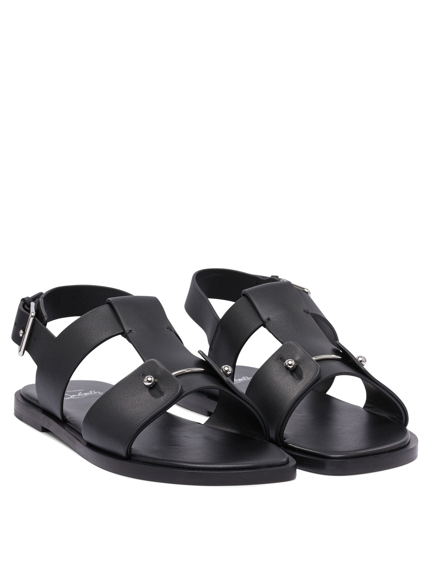 Christian Louboutin Chambeliss Sandal Open Toe Sandals In Multi