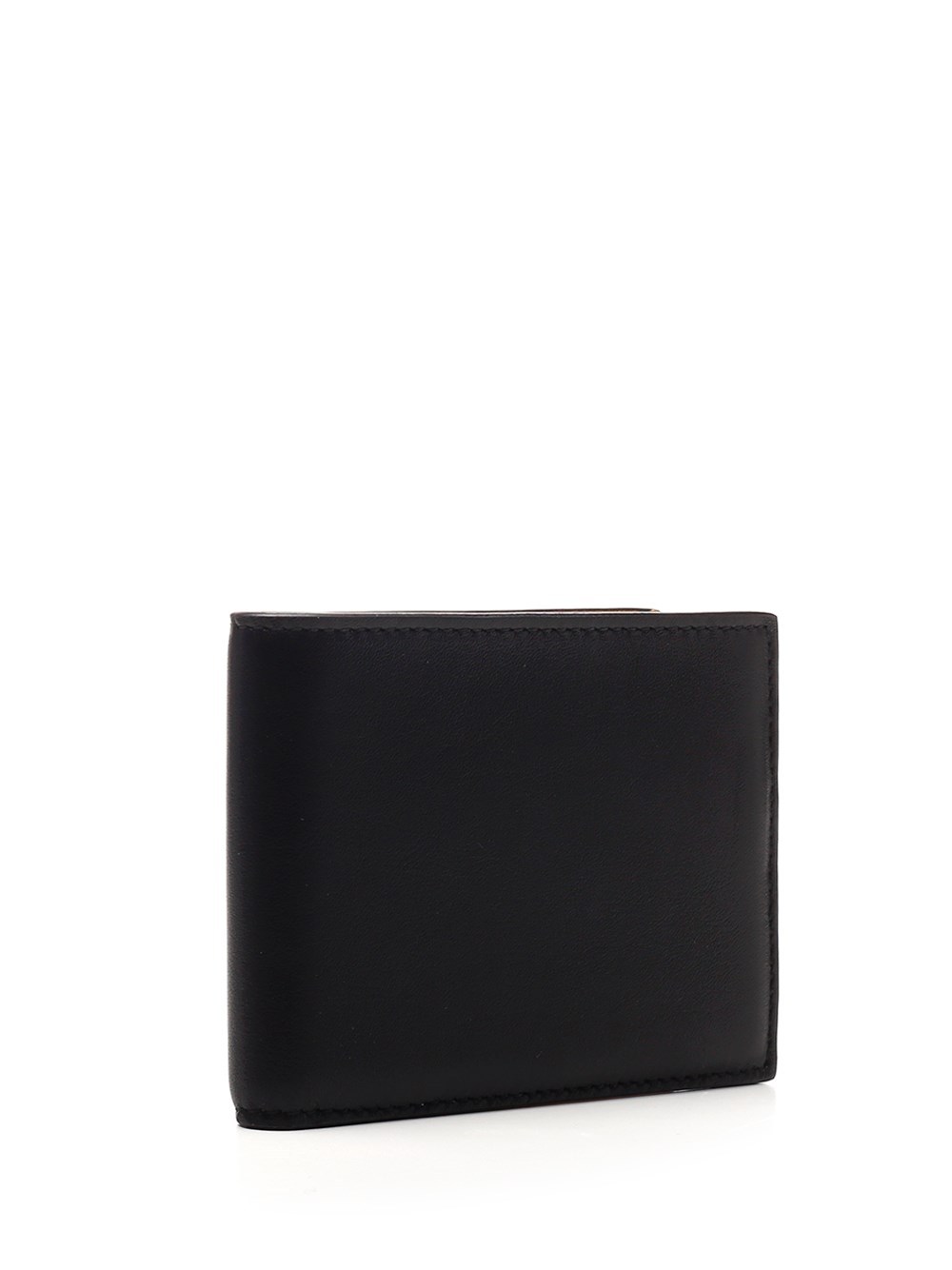 Common Projects Logo Stamp Billfold Wallet In Black