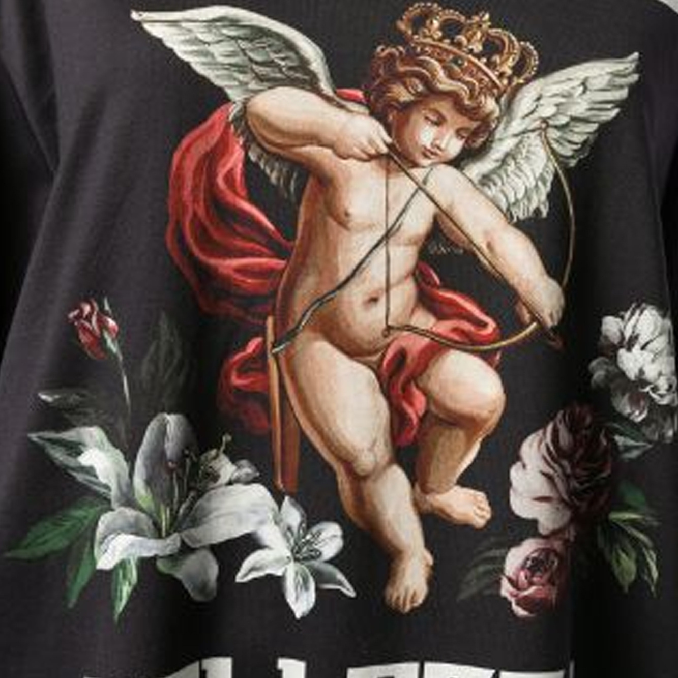 Dolce & Gabbana Black Logo T-shirt In Black
