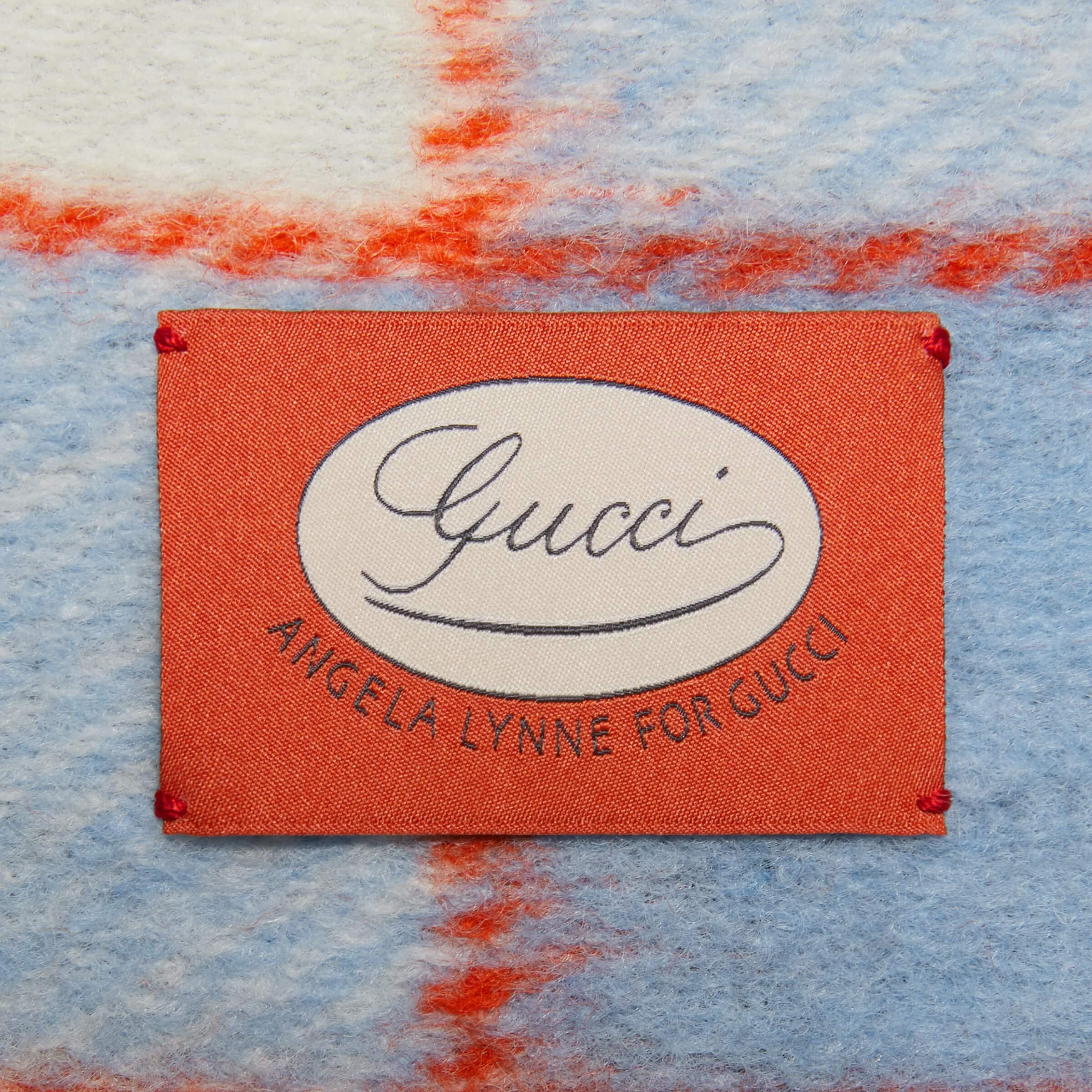 Gucci Check-pattern Wool Jacket In Gray