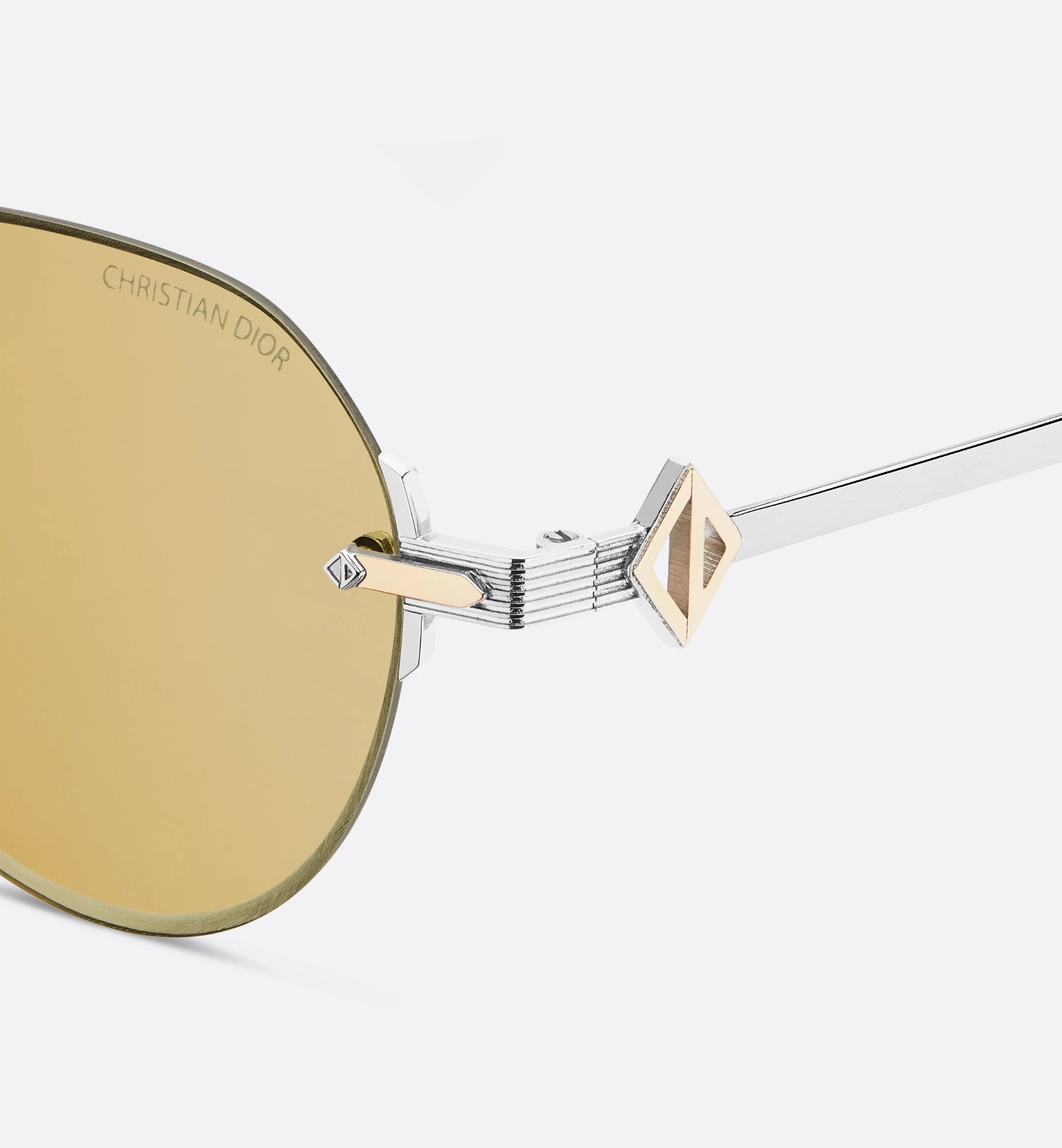 Dior Round Sunglasses In Nude