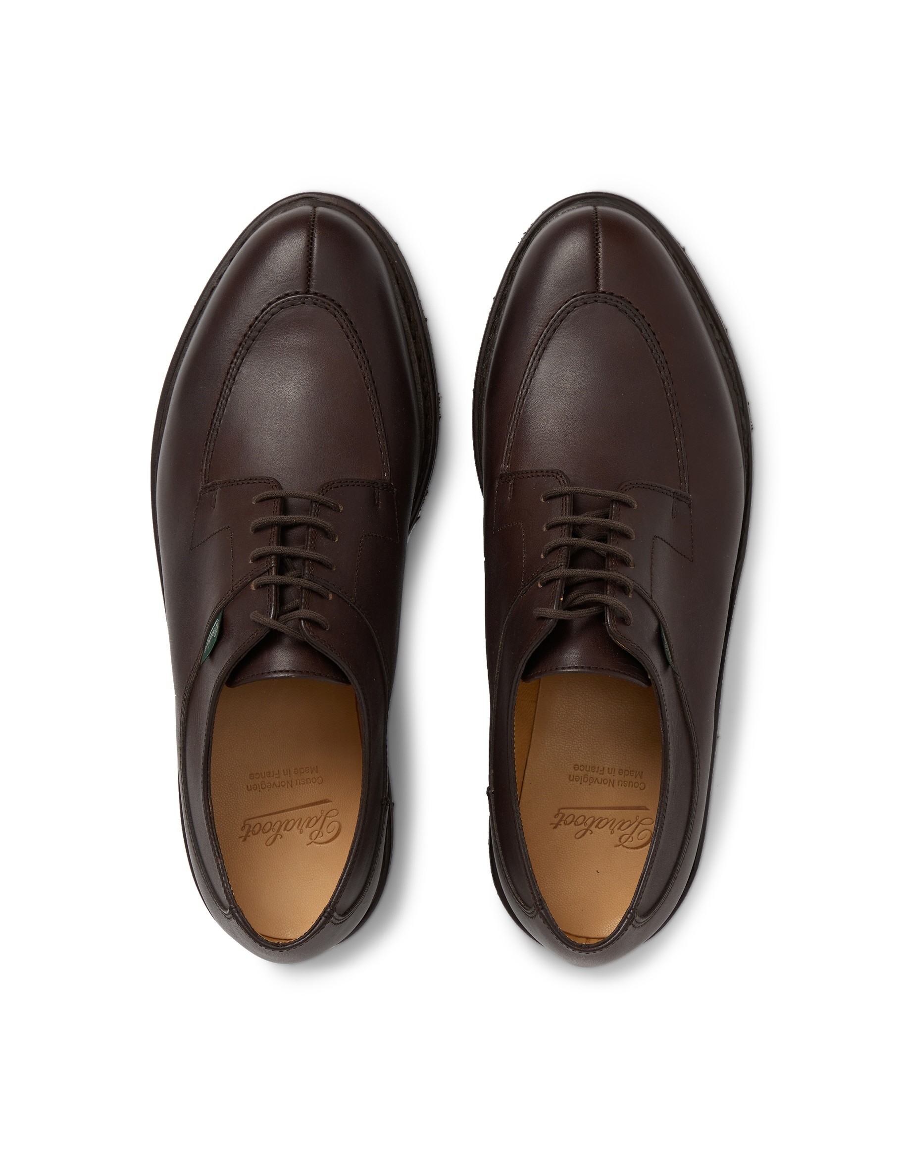 Paraboot Leather Shoes In Brown