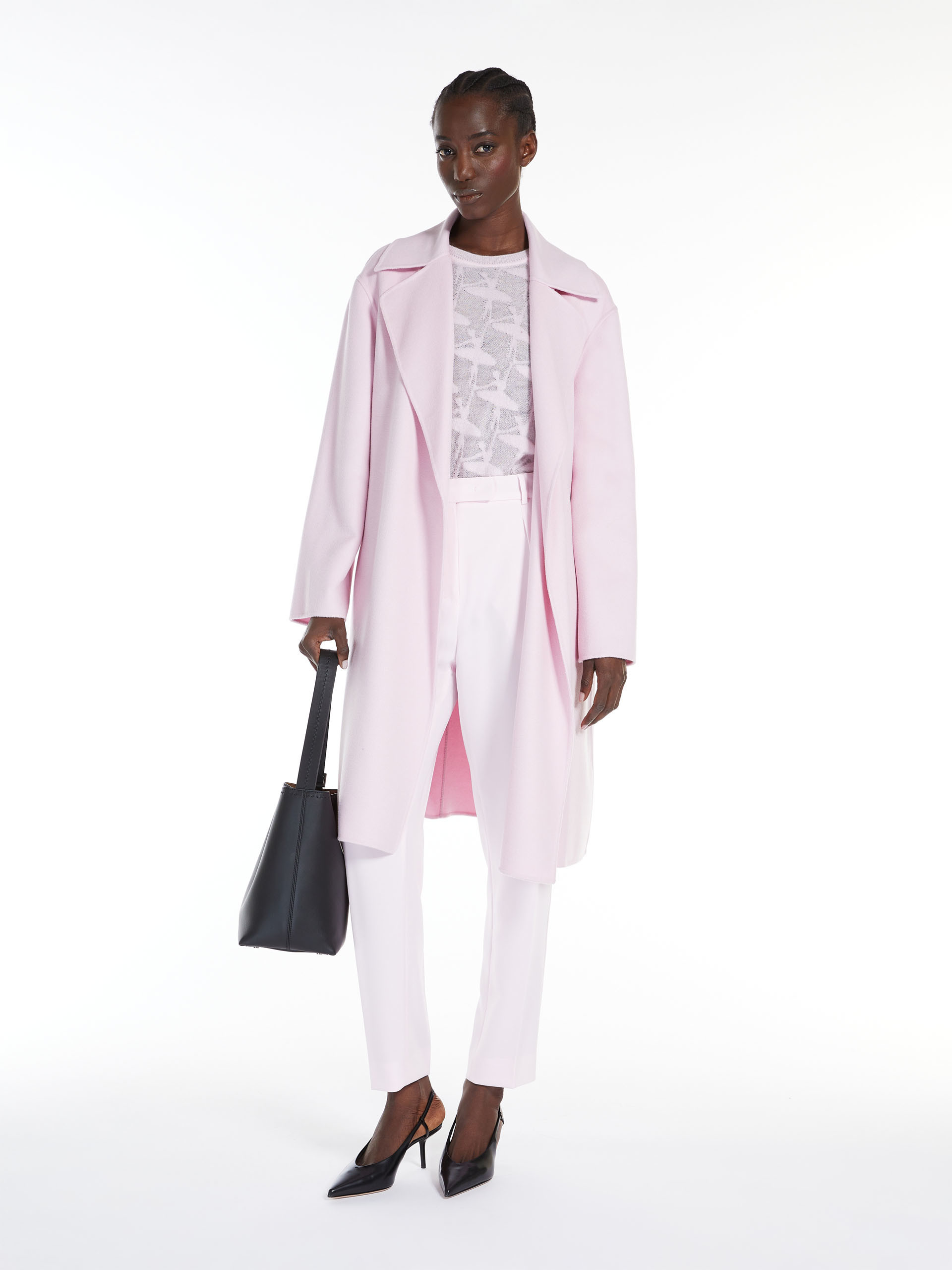 Max Mara Radish Version Casual Pants In White