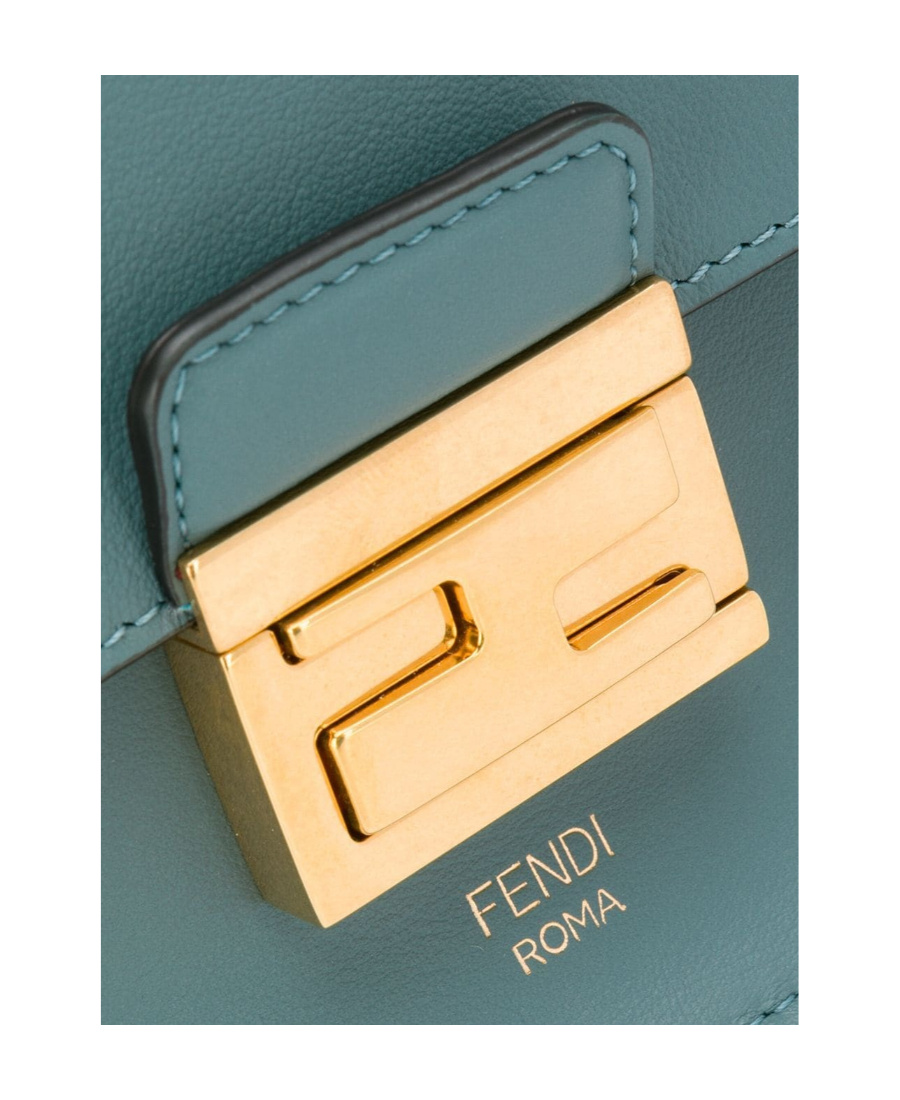 Fendi Kan U Shoulder Bag In Green