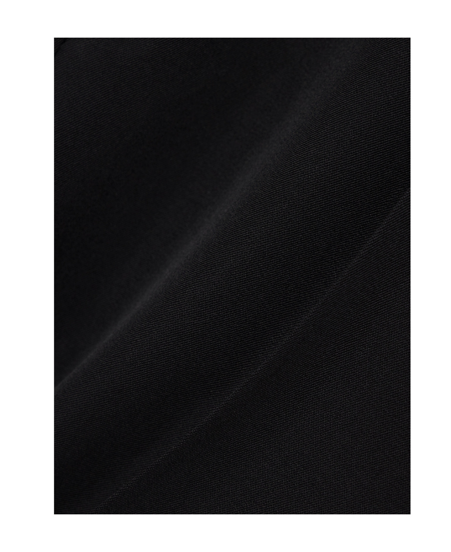Max Mara Front Pleated Trousers In Black