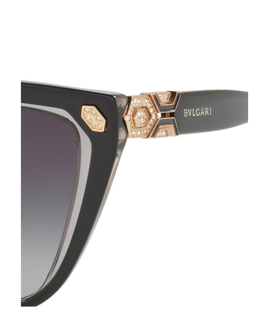 Bvlgari Cat's Eye Sunglasses In Black