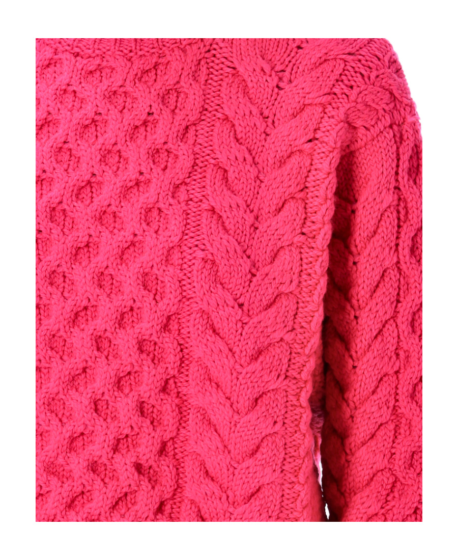 Isabel Marant Étoile Jake Fluorescent Pink Tricot Knit Sweater In Pink