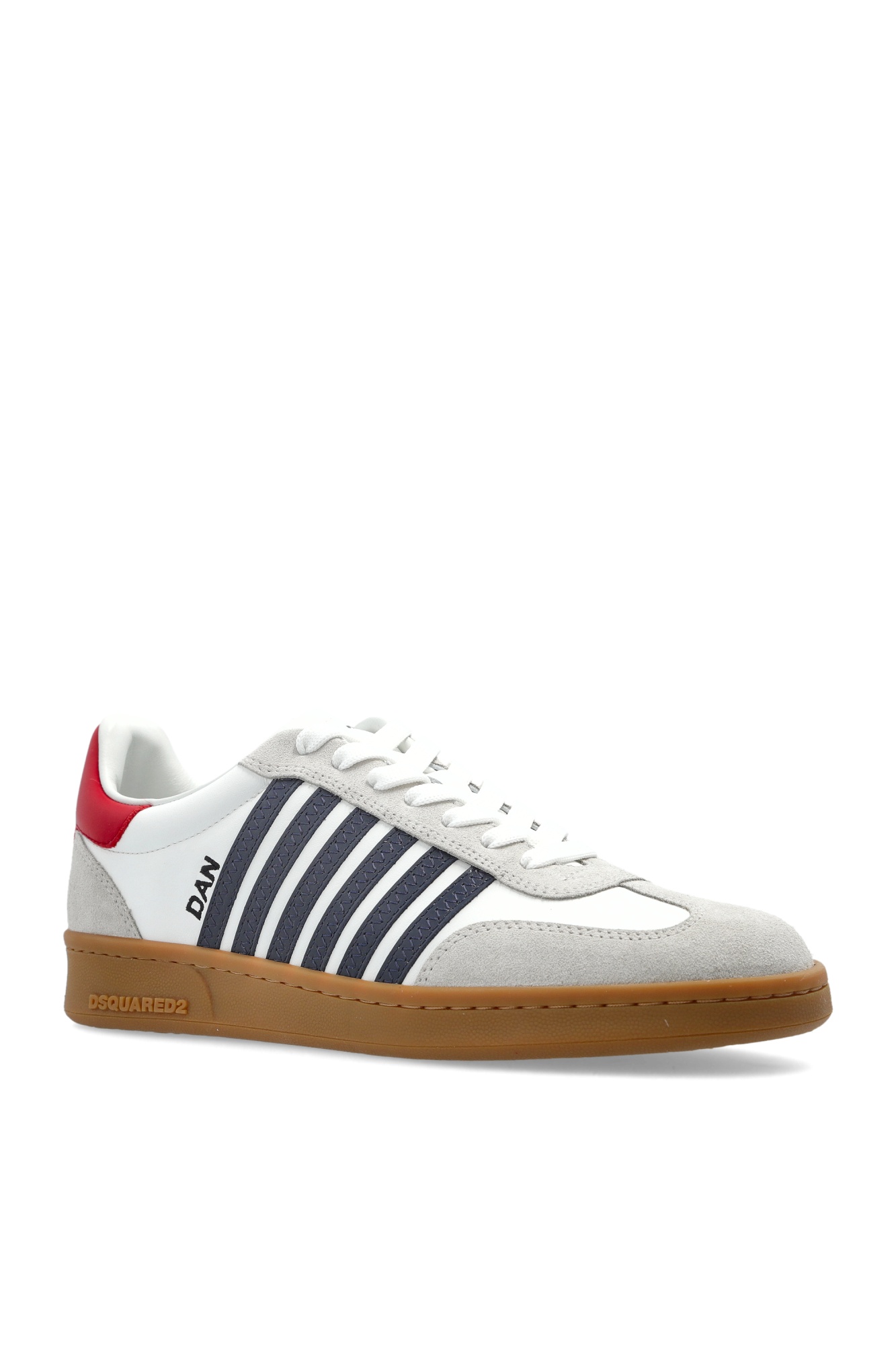 Dsquared2 Low-top Lace-up Sneakers In Multi