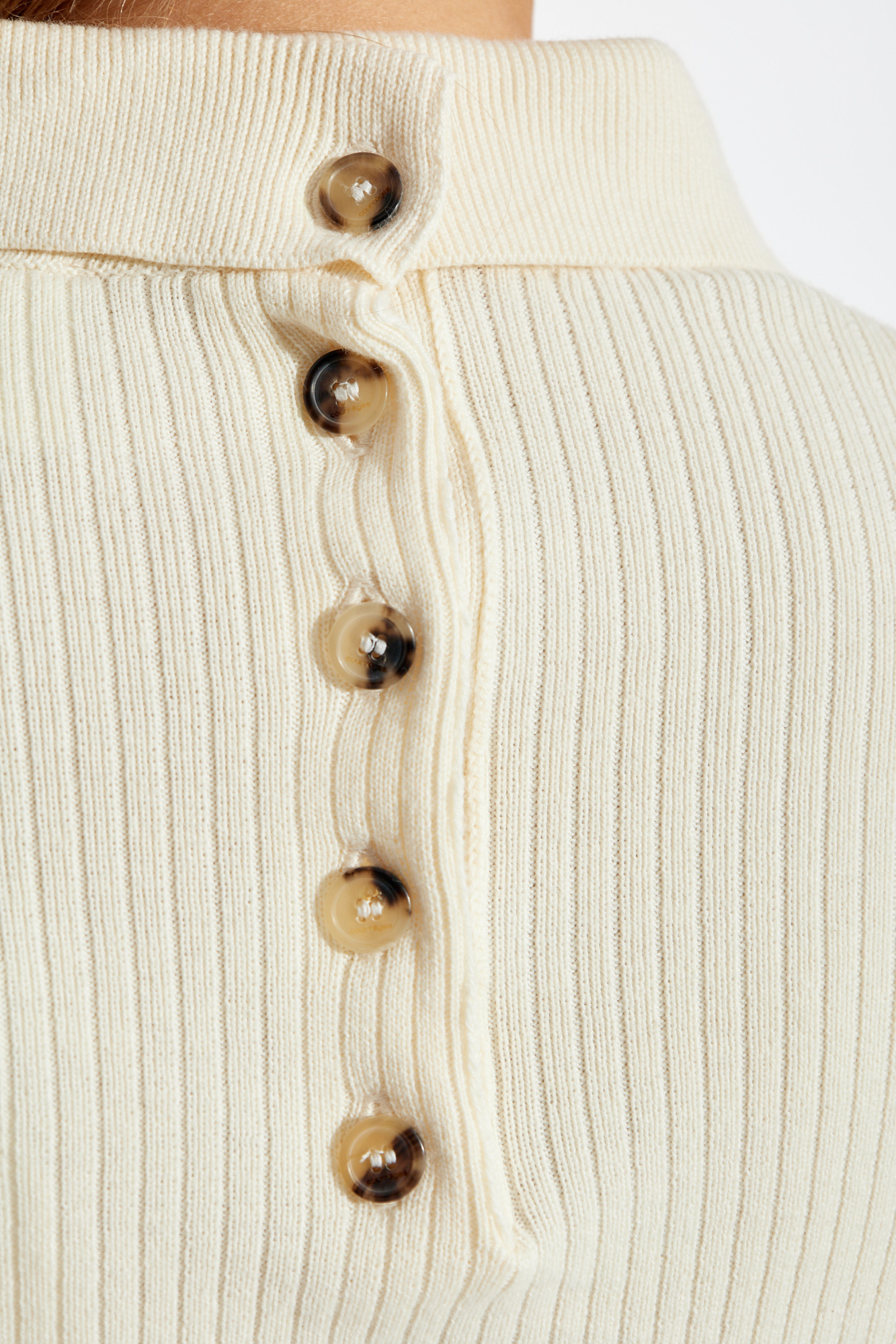 Shop Courrèges Long-sleeved Sweater In White