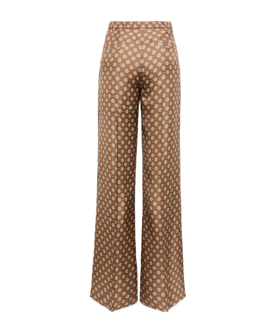 Dorothee Schumacher Graphic Dreams Patterned Trousers In Brown