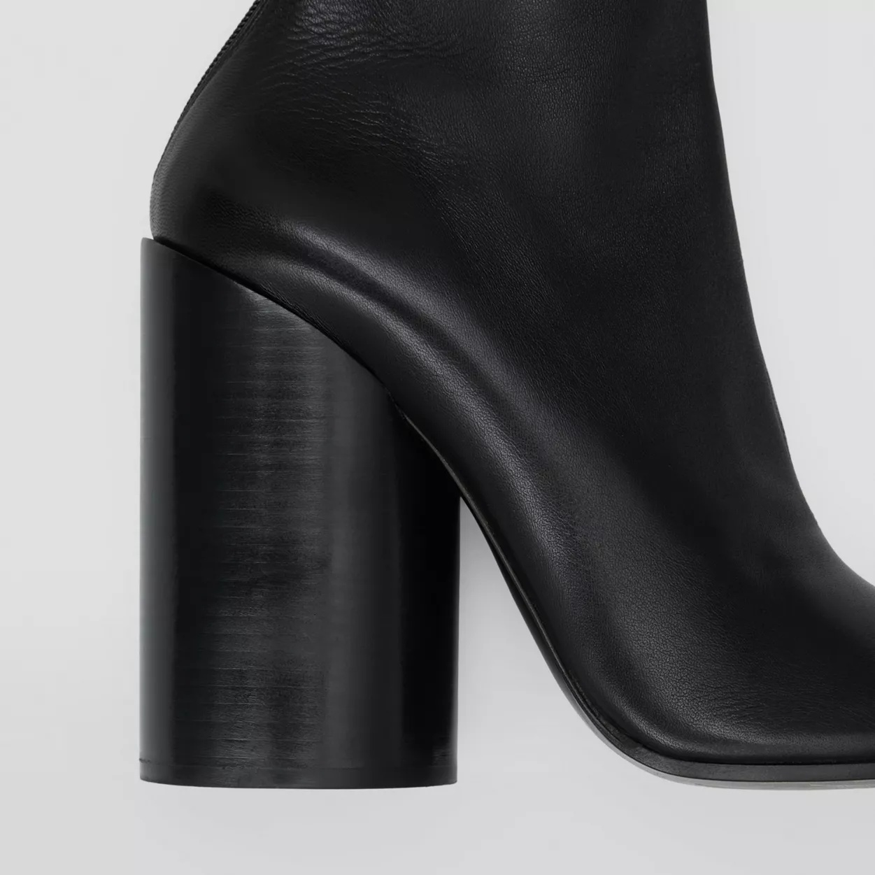 Shop Burberry Over-the-knee 110mm Heel Boots In Black