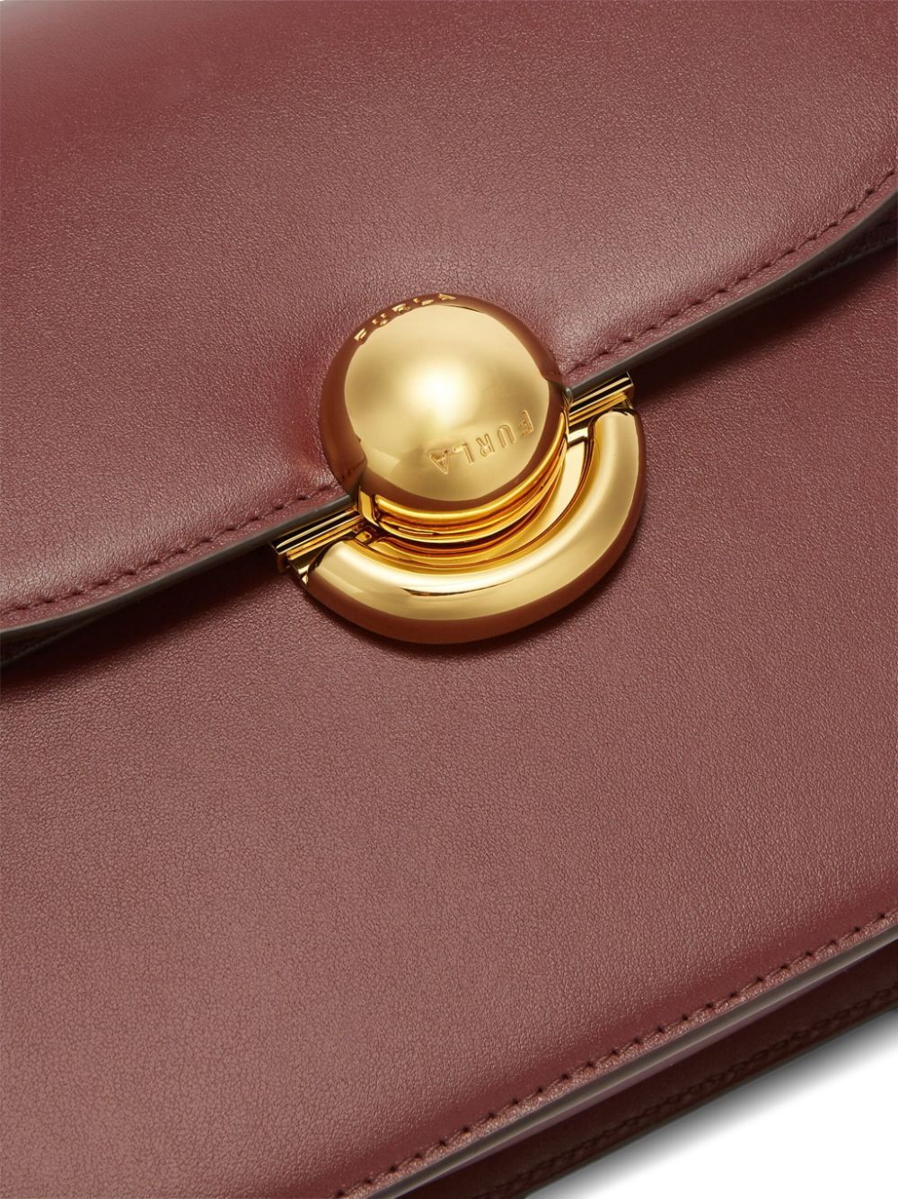 Shop Furla Sfera Crossbody Bag In Red