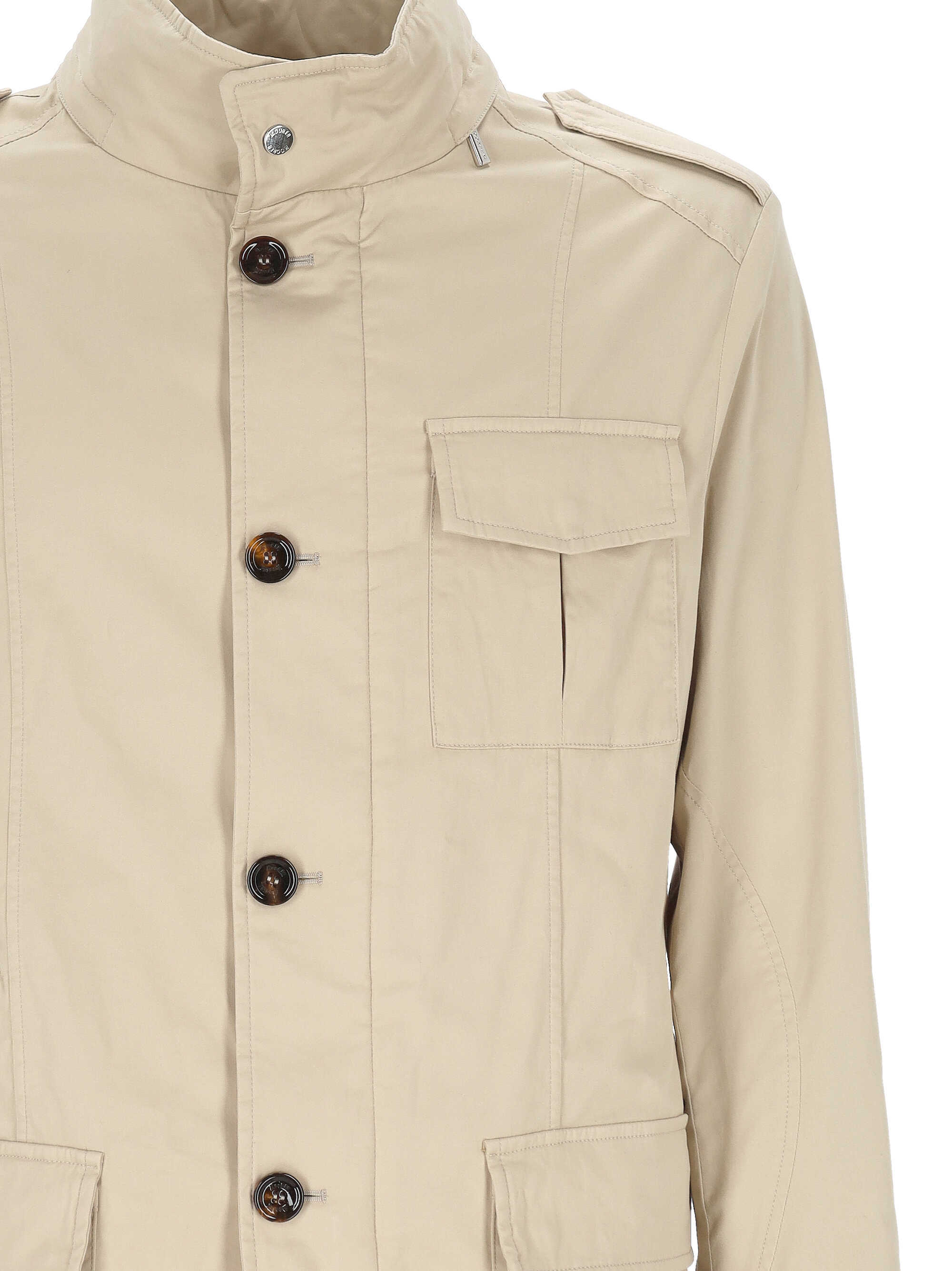 Moorer Multipocketed Brueguel Down Jacket With Extractable Hood