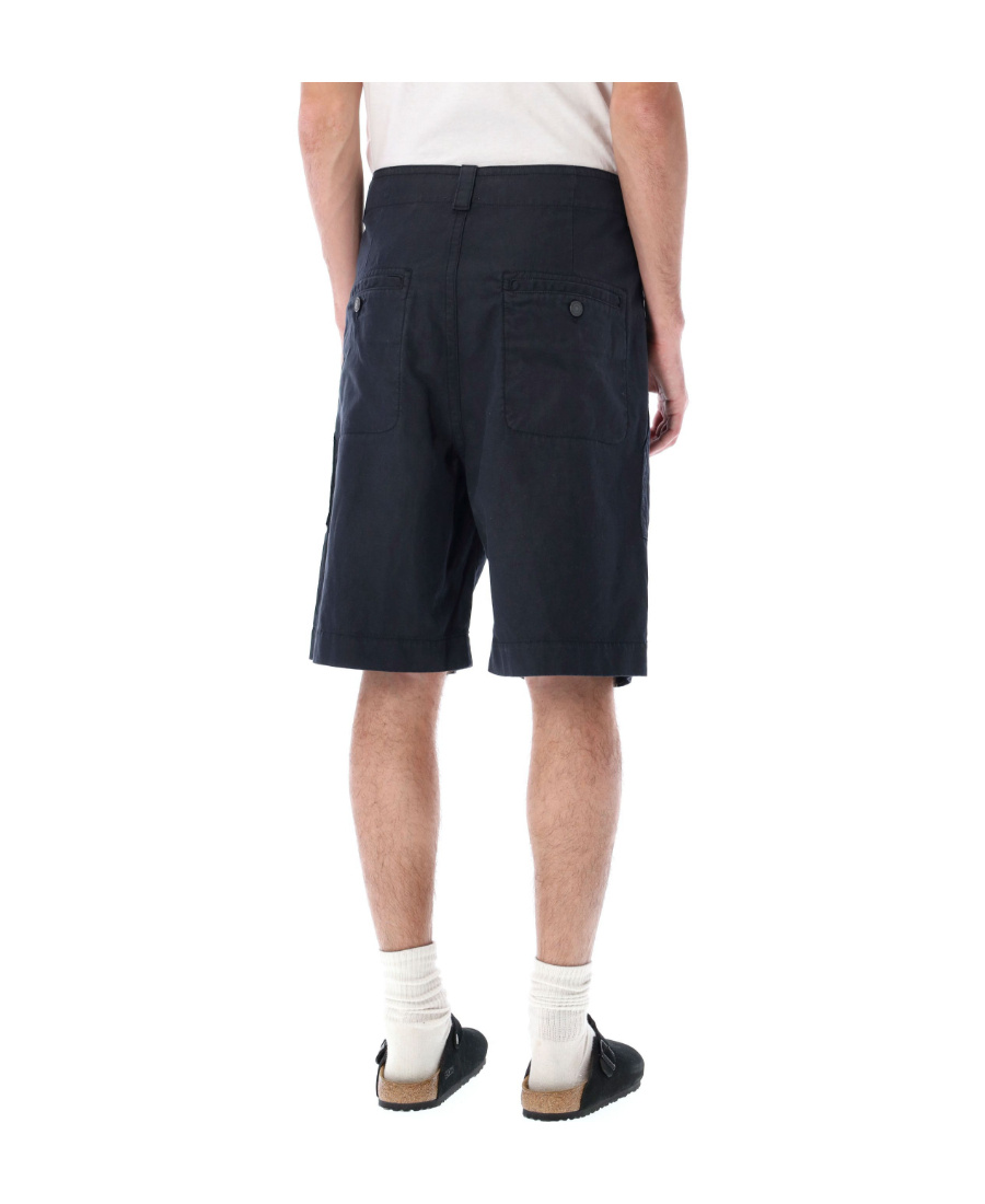 Isabel Marant Knee-length Cargo Shorts In Black