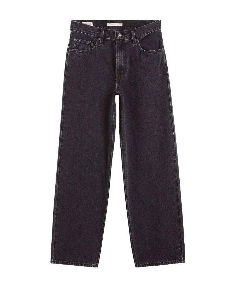 LEVI'S MID-RISE STRAIGHT-LEG JEANS