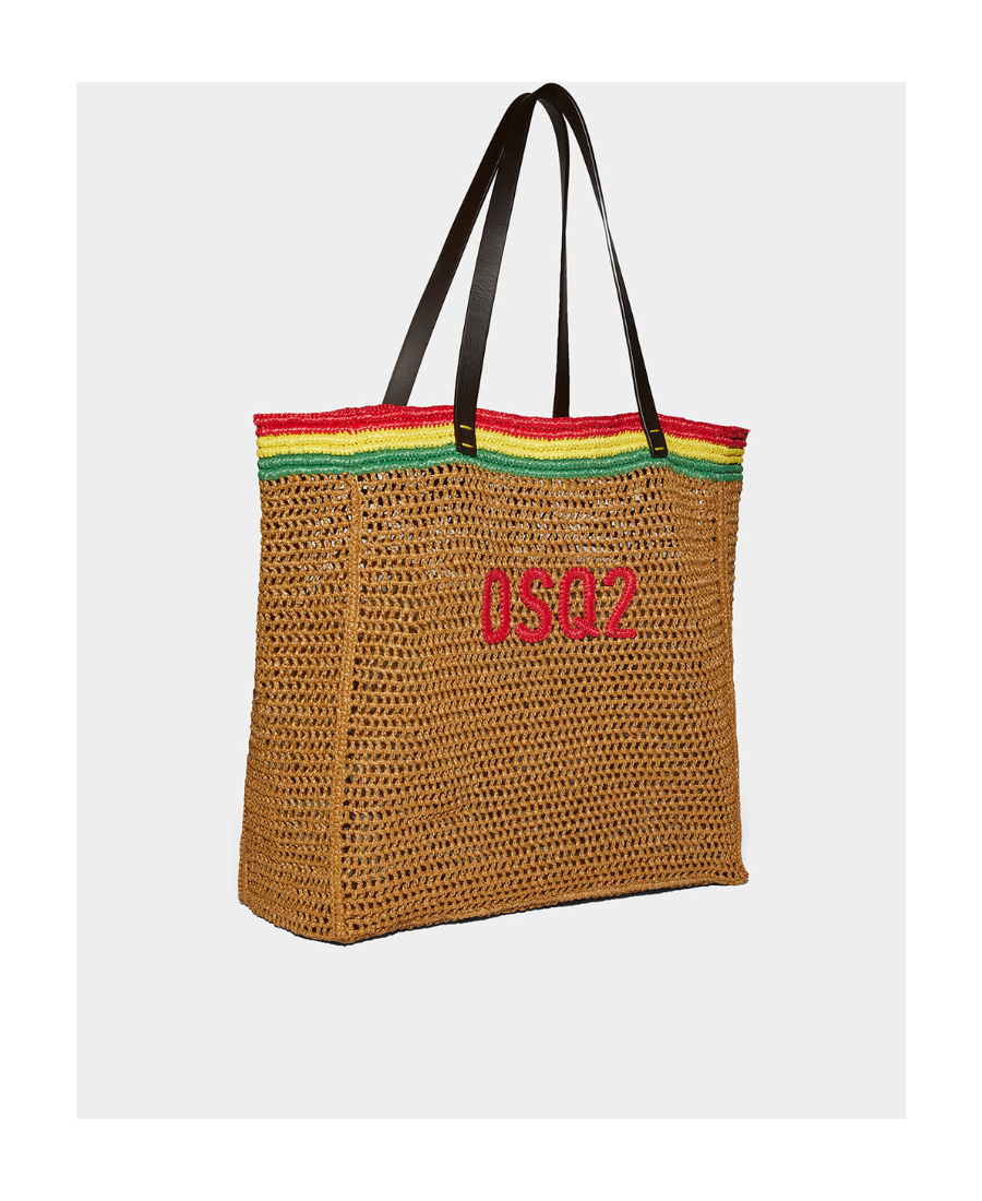 Dsquared2 Logo Shoulder Bag In Brown