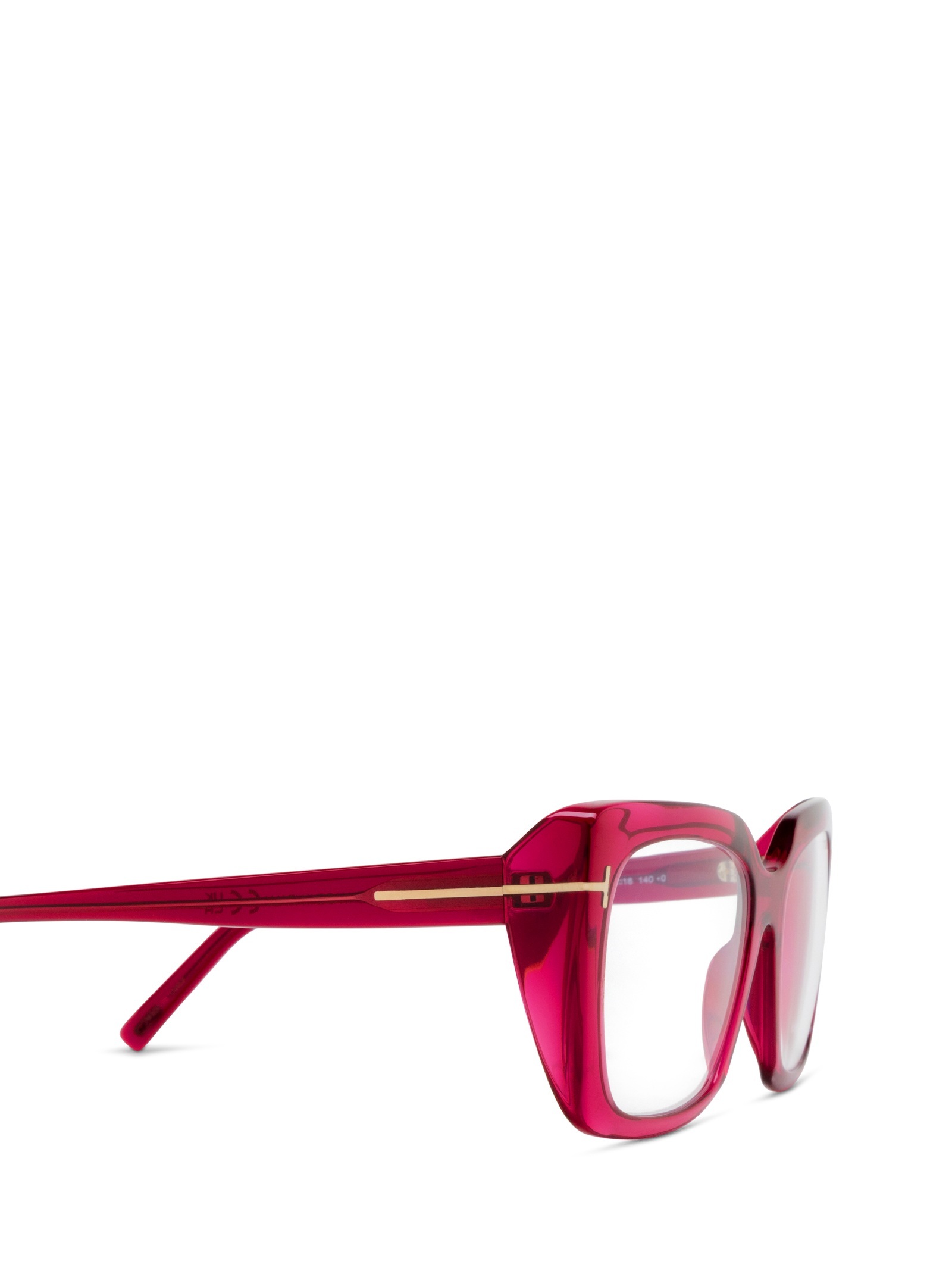 Tom Ford Eyewear Square Frame Glasses In Red
