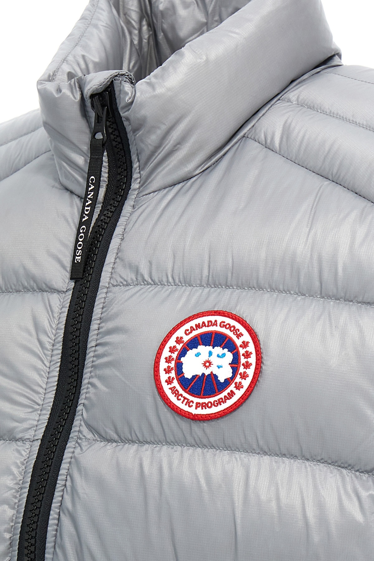 Canada Goose Crofton Down Puffer Vest In Gray