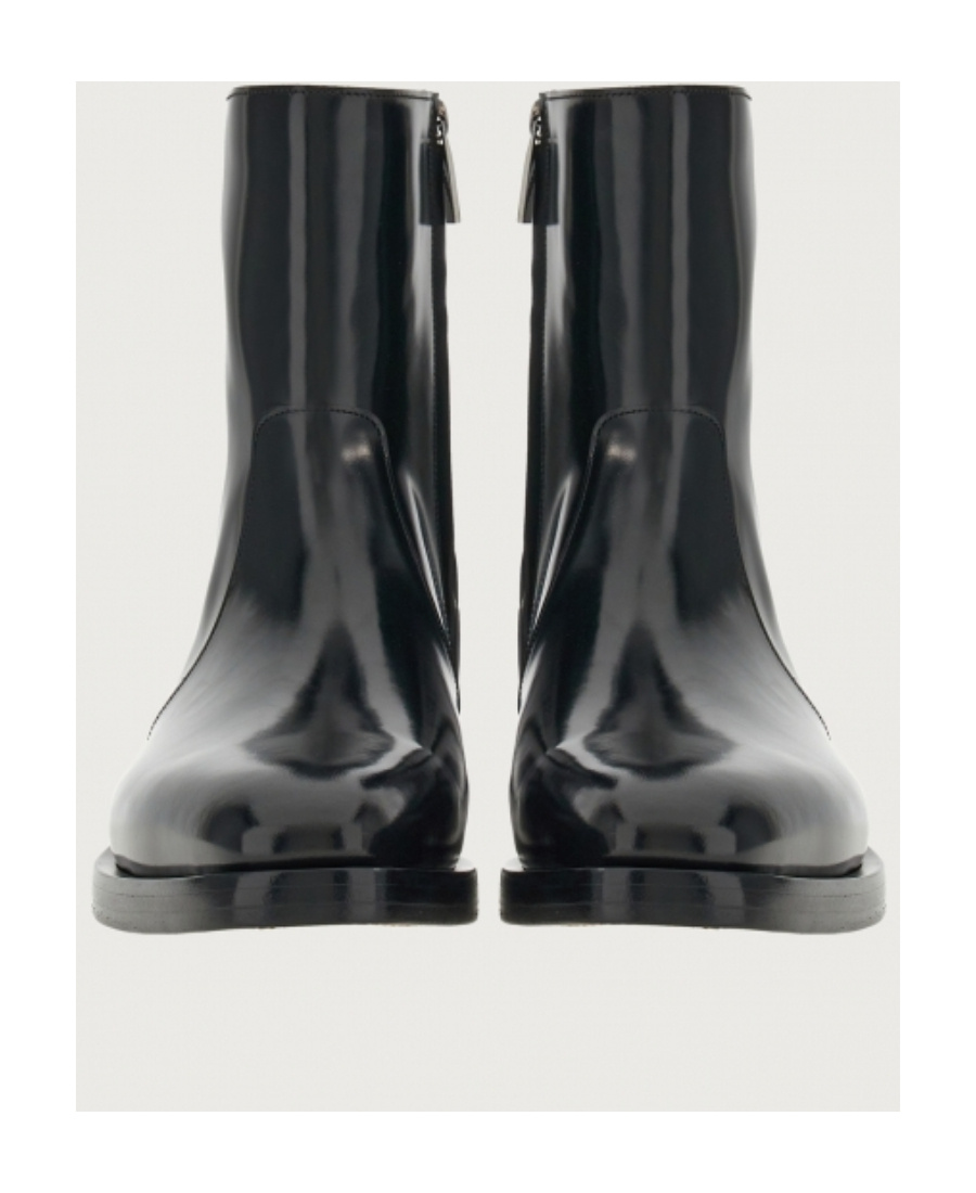 Ferragamo Salvatore  Side-zip Ankle Boots In Black