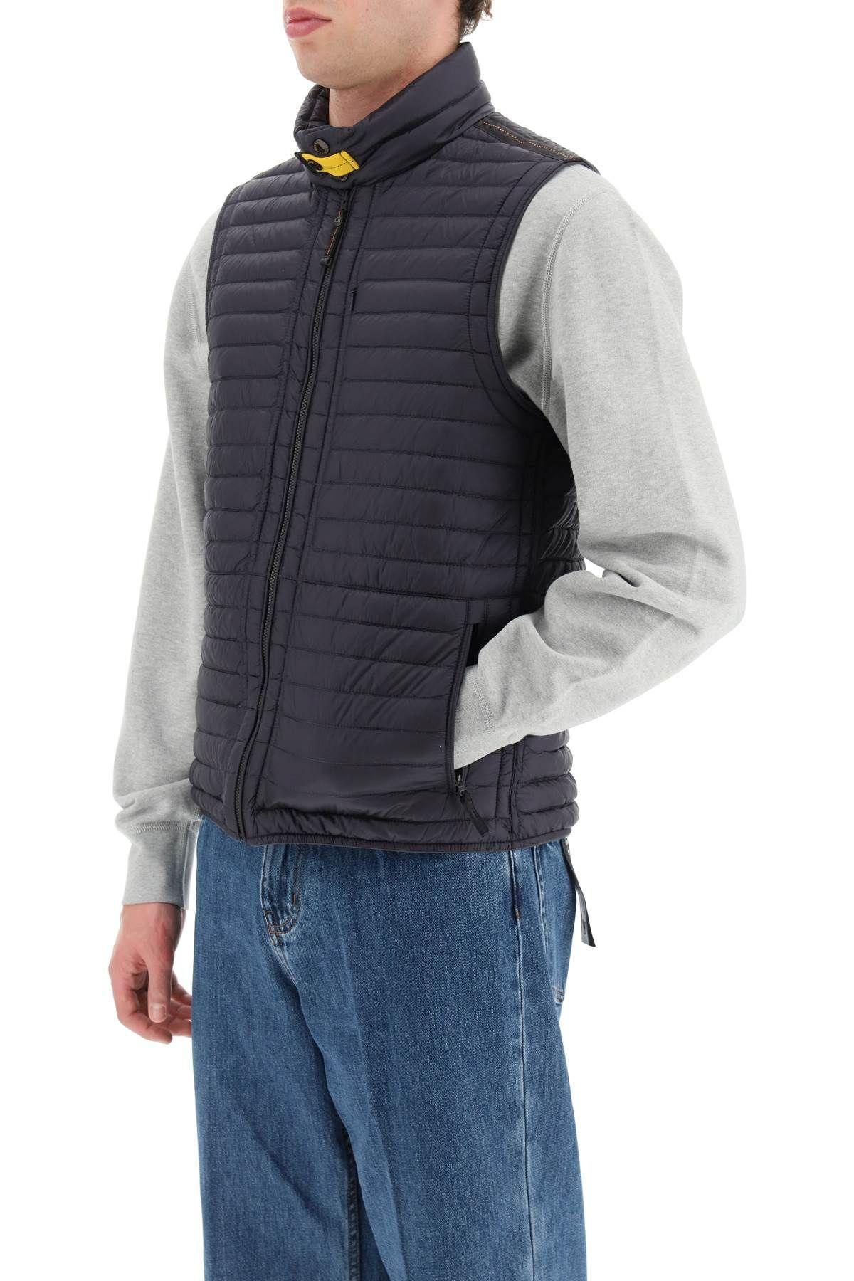 Parajumpers Sleeveless Cotton Vest In Black