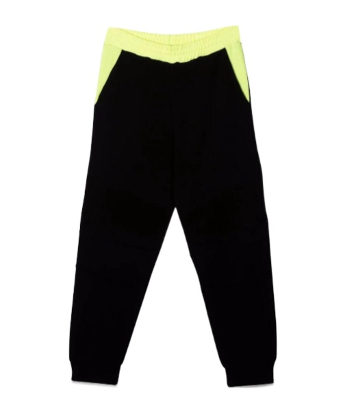 Balmain Teen Colour-block Track Pants In Black