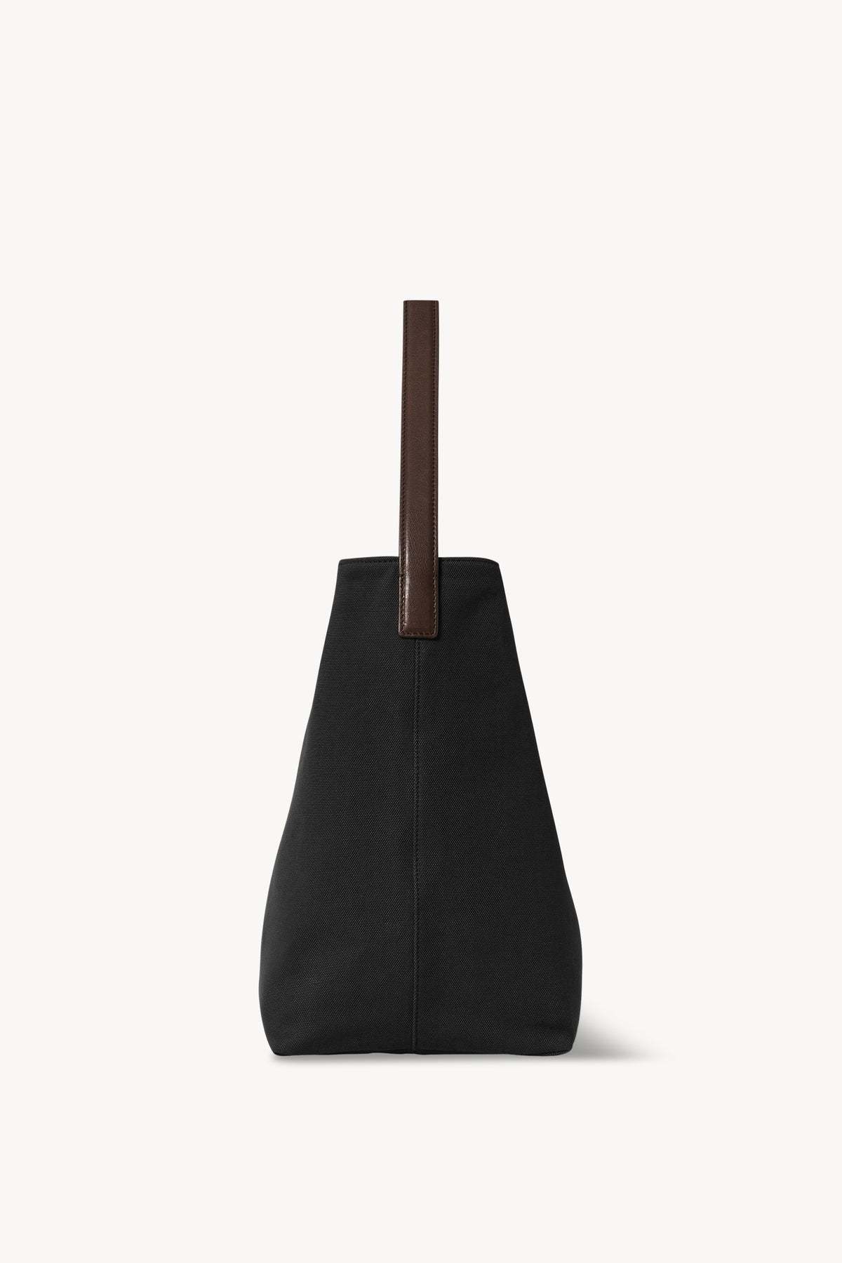 The Row Medium N/s Park Cotton Tote In Black