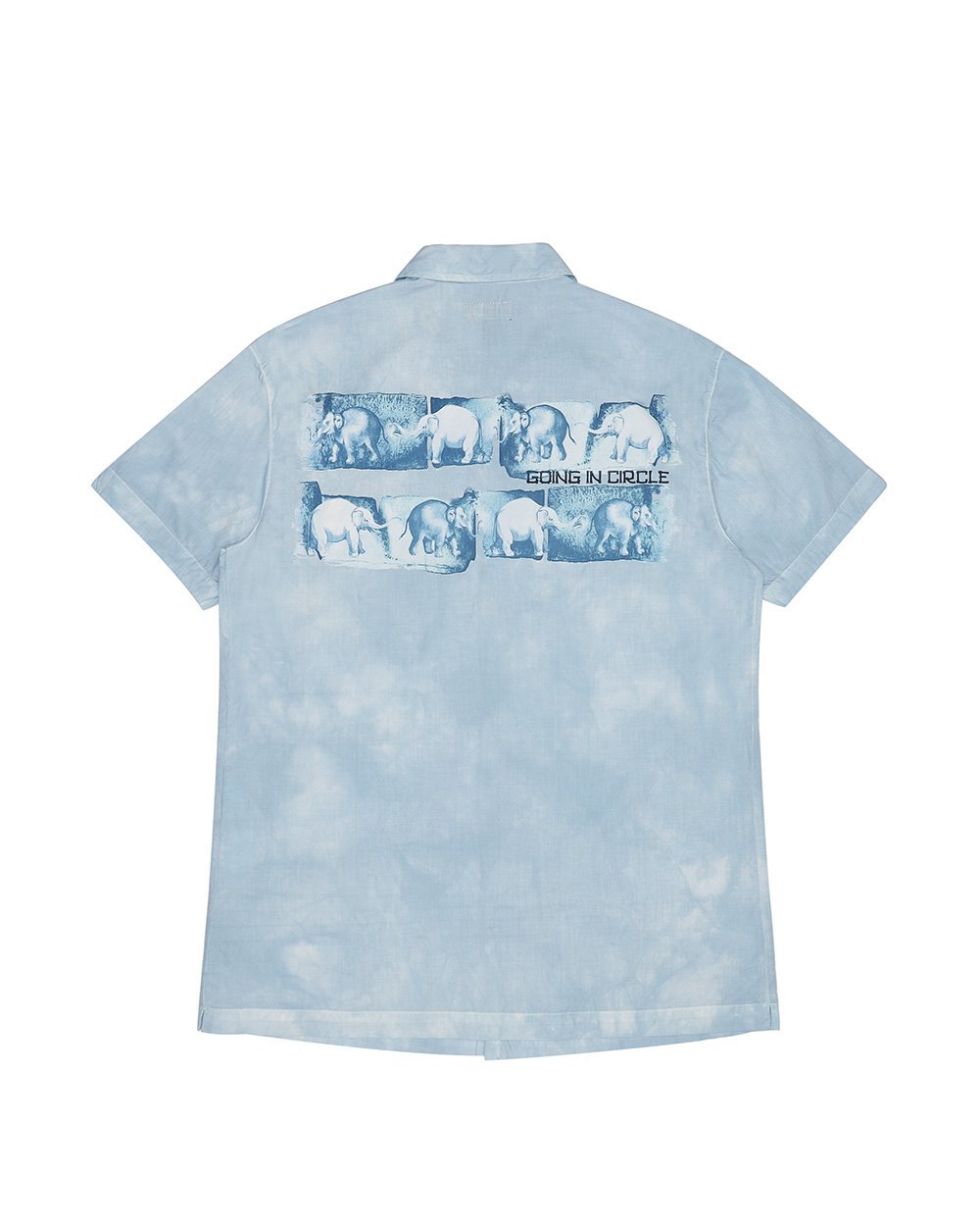 Armani Jeans Logo Detail Shirt In Blue