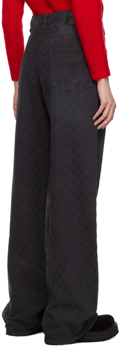 R13 D'arcy Jeans In Black
