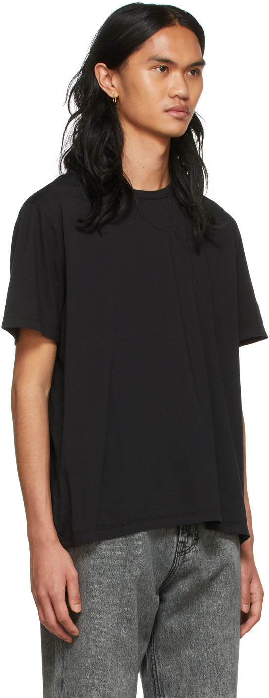 Our Legacy New Box T-shirt In Black In Nero