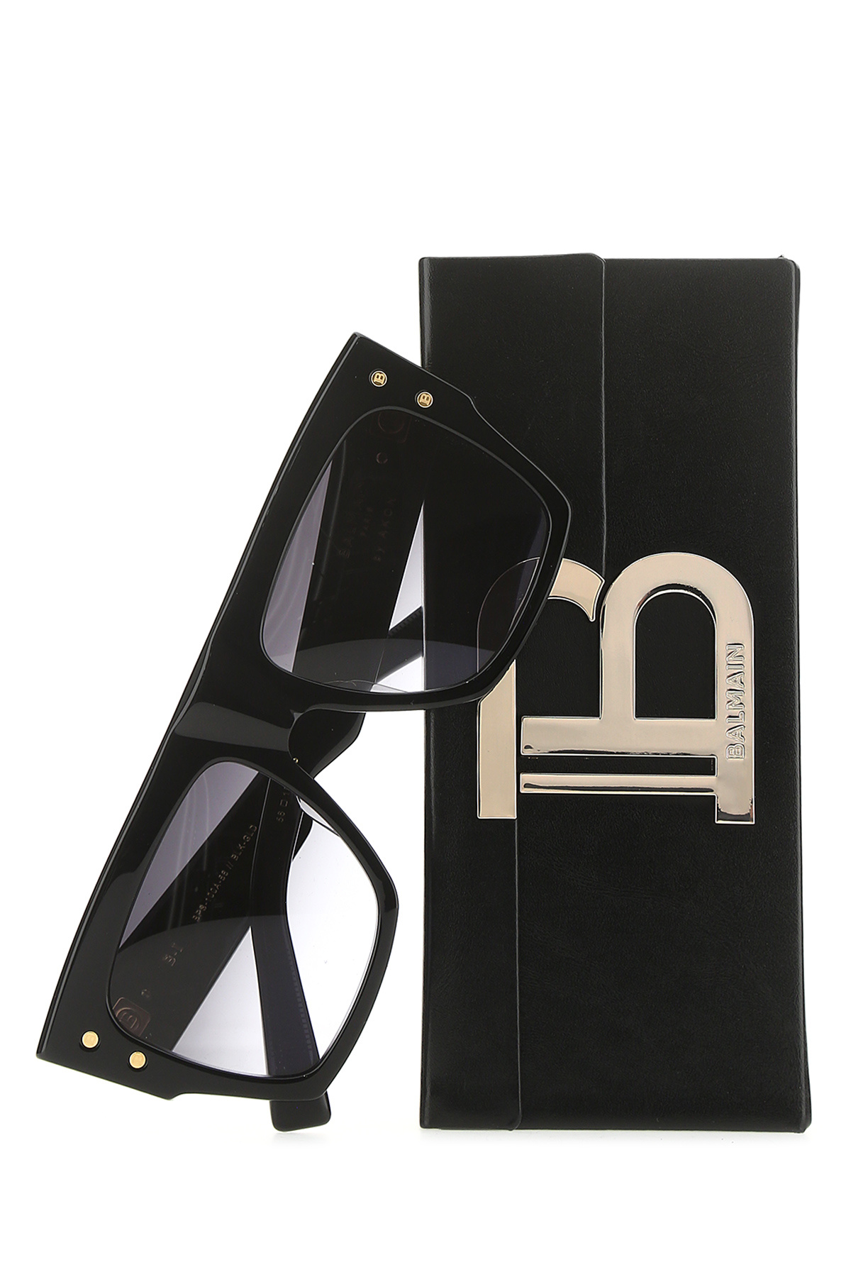 Balmain Oversized Square-frame Sunglasses In Green