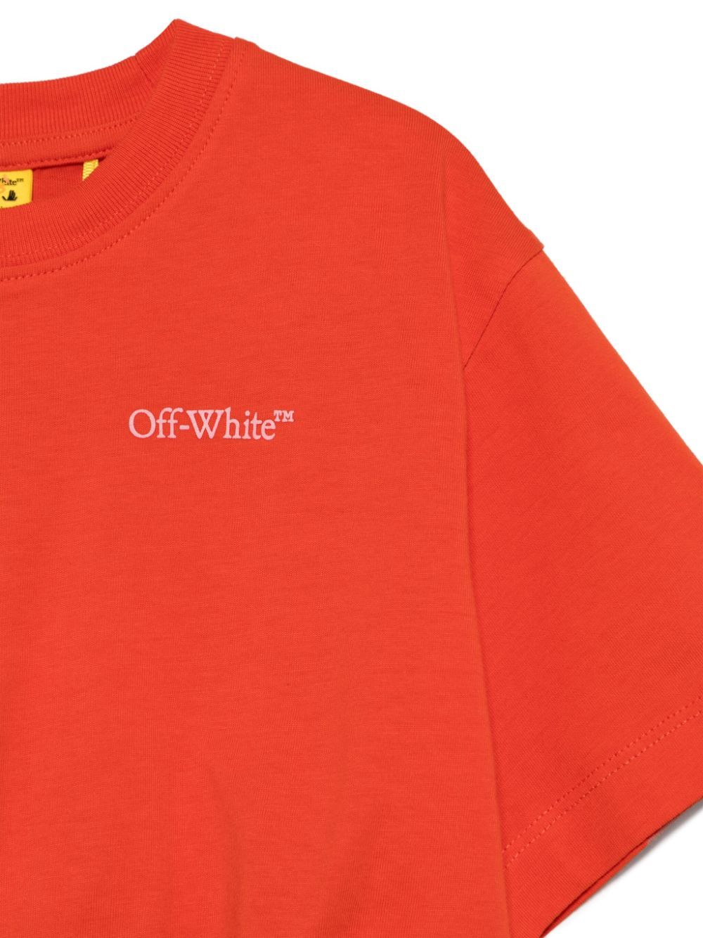 Off-white Logo-print T-shirt In Red