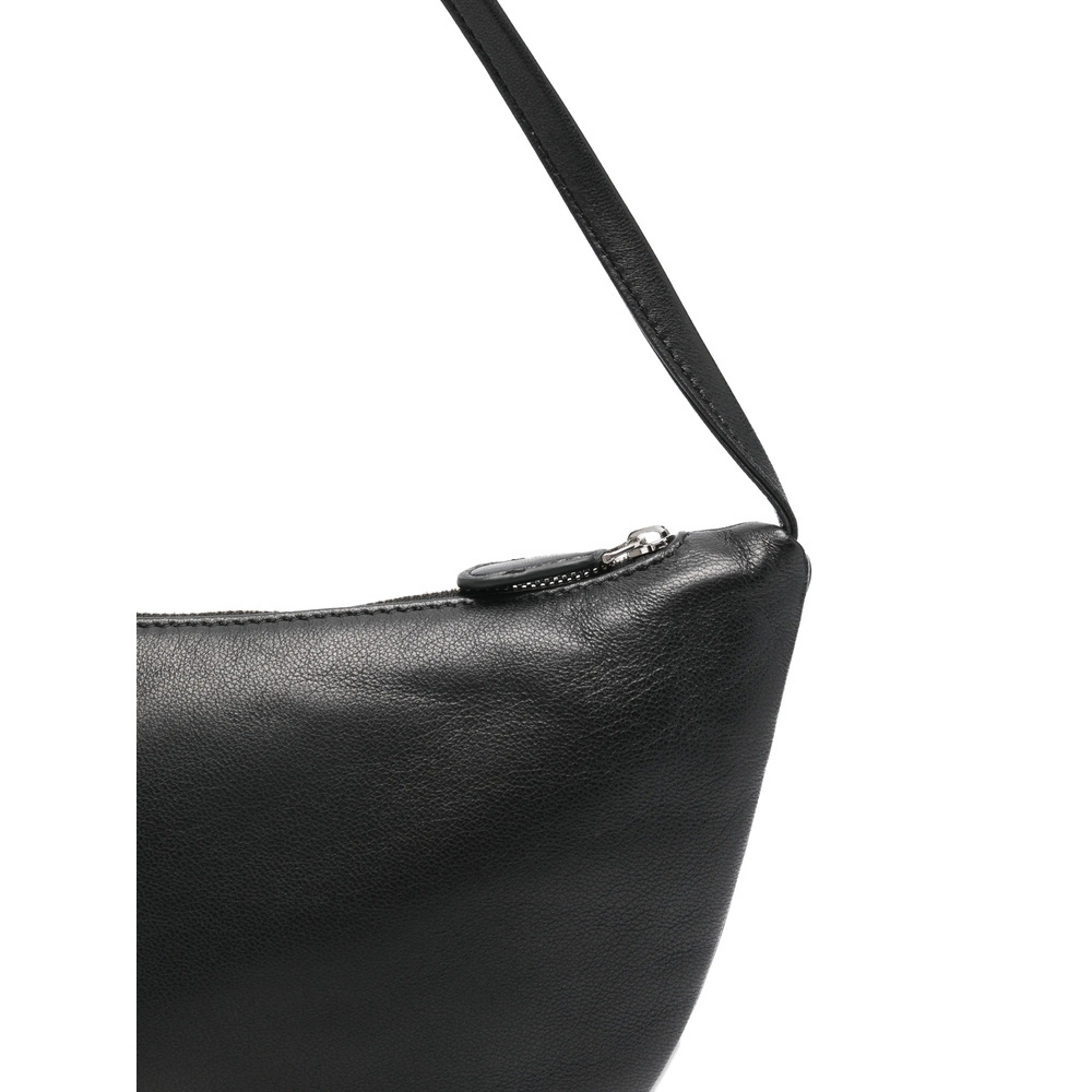 The Row Zippered Shoulder Bag In Black