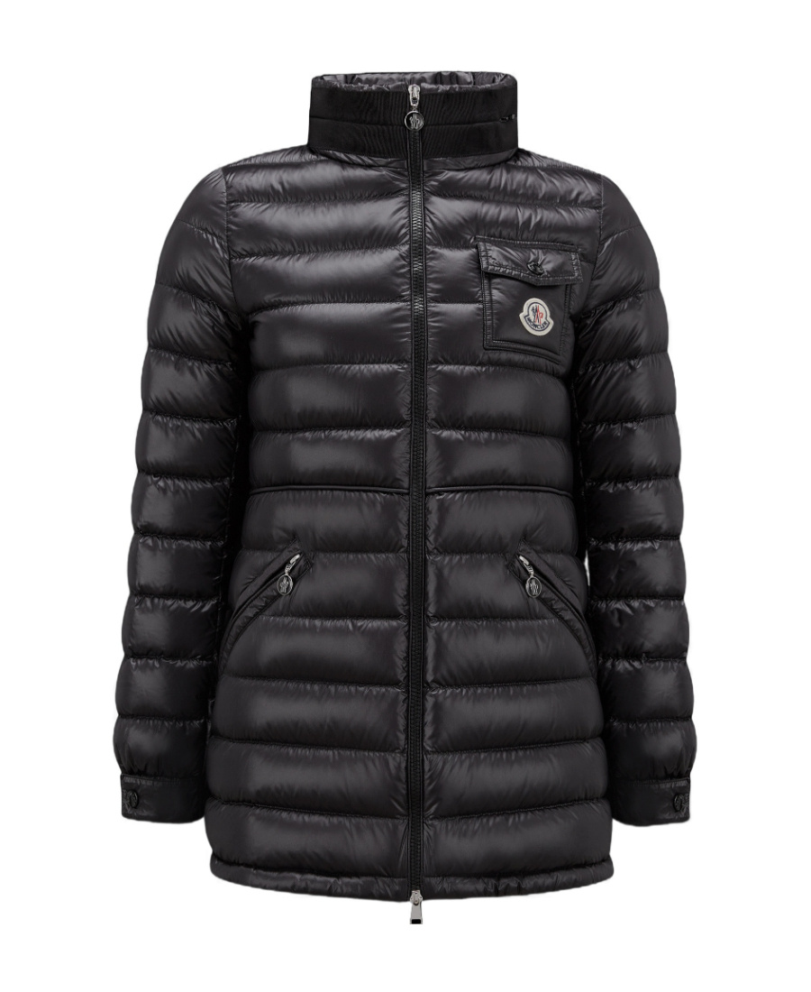 Moncler Black Bady Short Down Jacket In Black