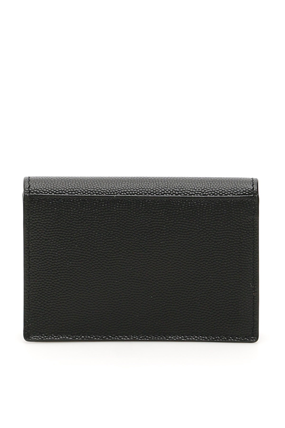 Saint Laurent Paris Bi-fold Cardholder In Black
