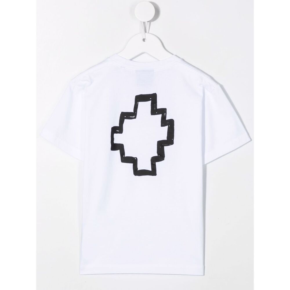 Marcelo Burlon County Of Milan Logo-print Cotton T-shirt In White