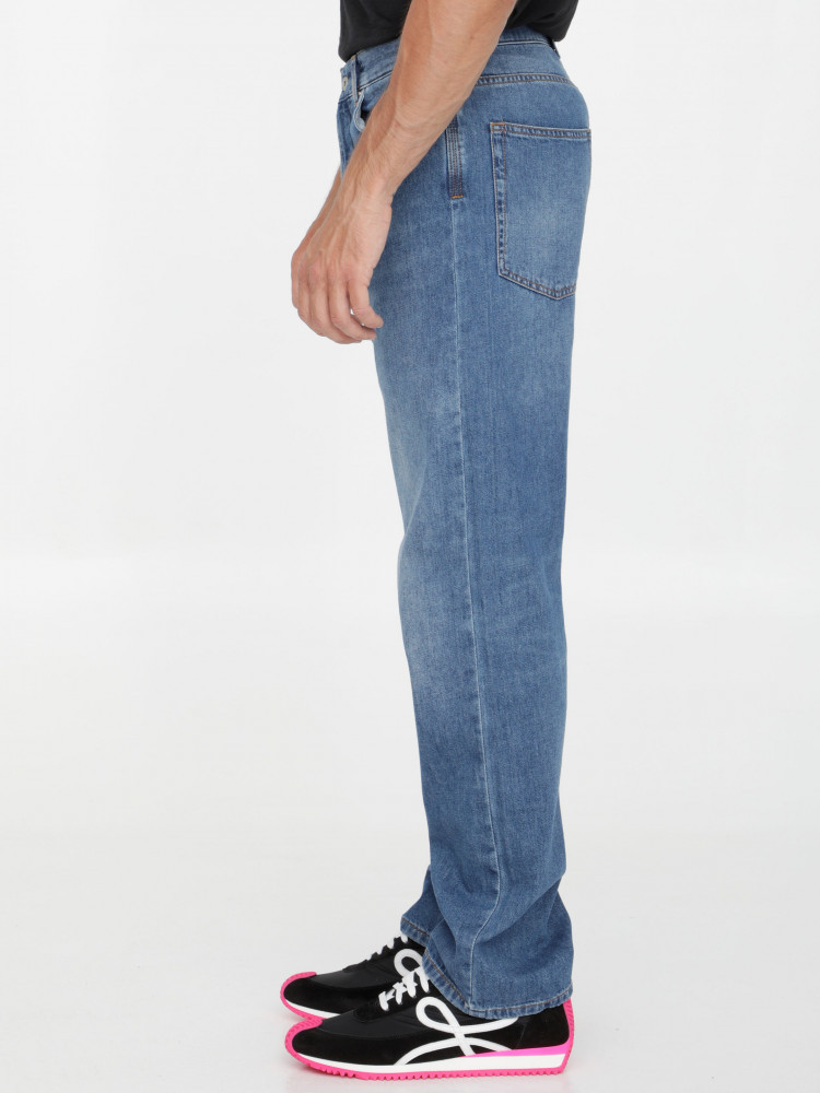 LOEWE JEANS IN WASHED DENIM